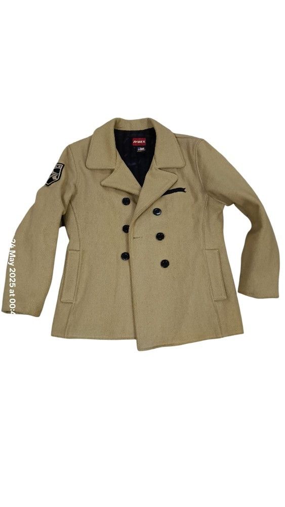 Avirex Avirex Pea Wool Coat Size US L / EU 52-54 / 3 - 1 Thumbnail