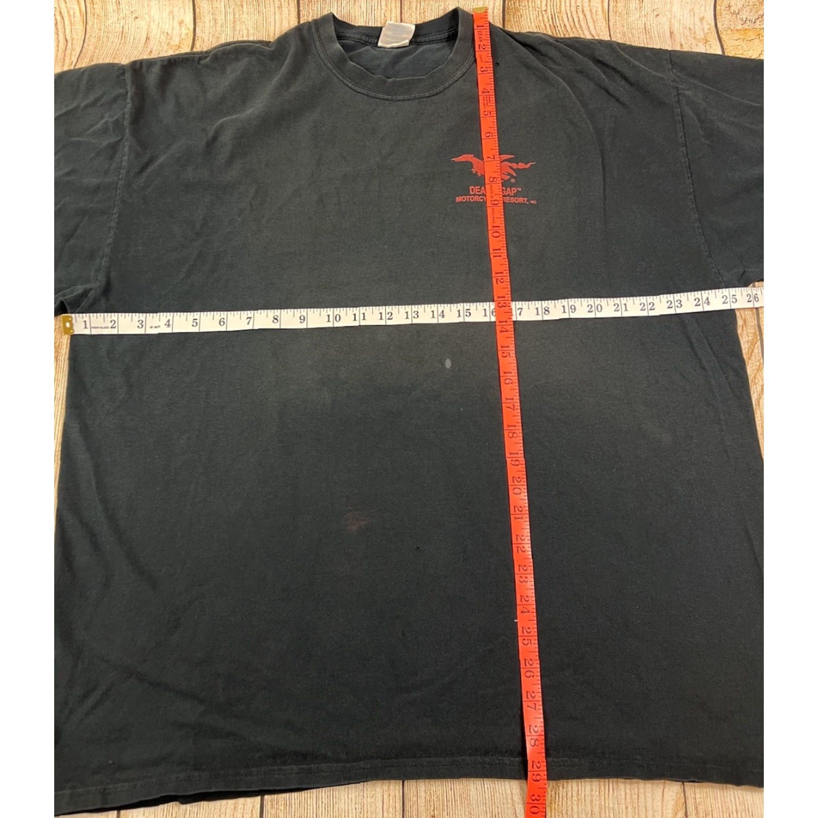 Gildan VINTAGE Distressed Deals Gap The Dragon Motorcycle Resort Biker T Shirt 2XL Size US XXL / EU 58 / 5 - 5 Thumbnail