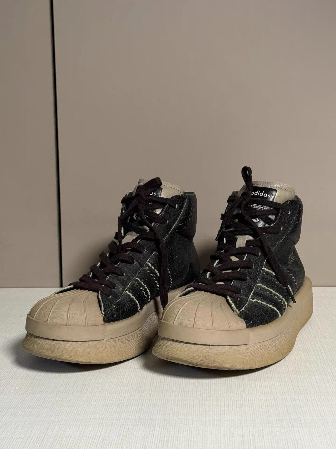Rick Owens x Adidas Shell Front Sneaker