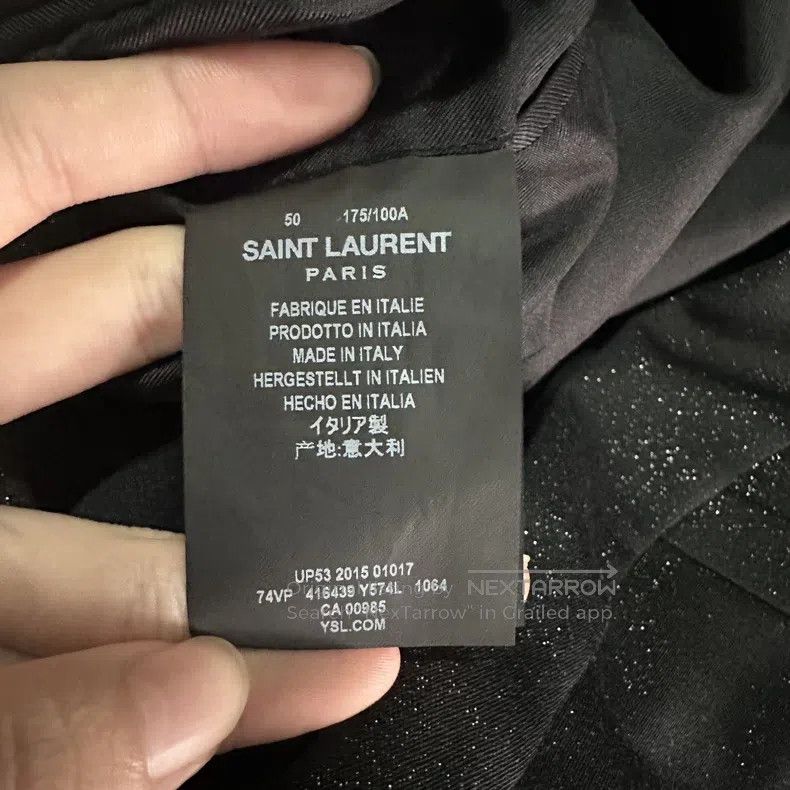 Saint Laurent Paris Saint Laurent Paris Starry smoking suit Size US S / EU 44-46 / 1 - 4 Thumbnail