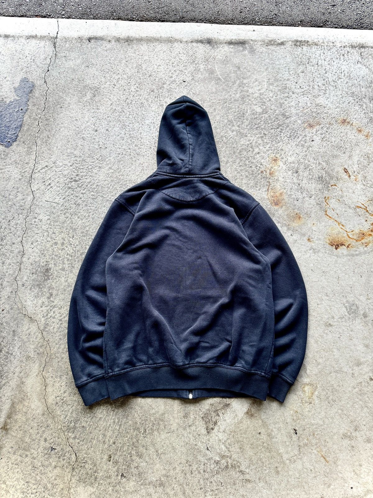 Japanese Brand × Nike Vintage y2k silver tag Nike retro zip up blank hoodie Size US S / EU 44-46 / 1 - 4 Thumbnail