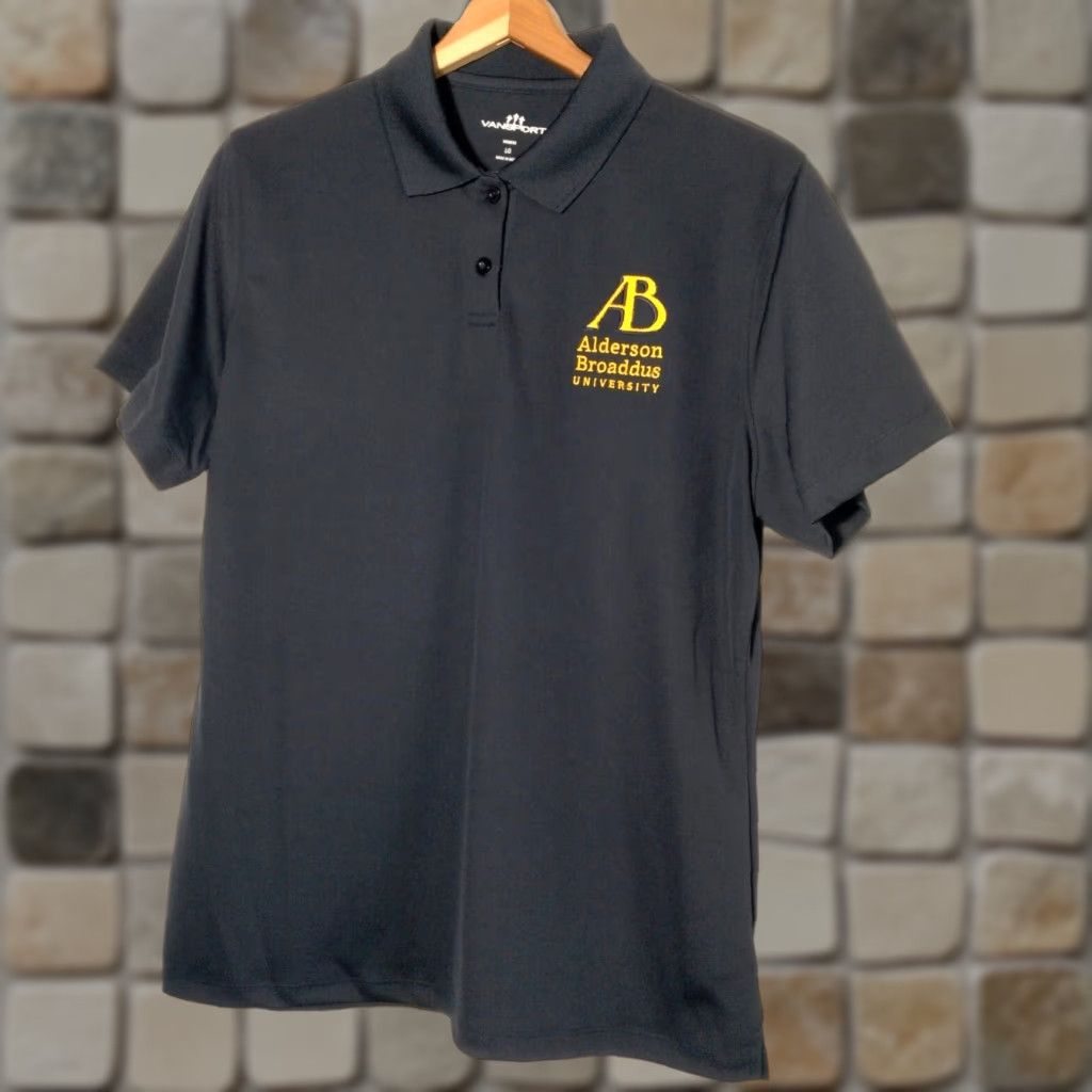 Jansport Alderson Broaddus University Polo Shirt Womens L Blue Battlers Vansport Polo Shirt Womens L Blue Battlers West Virginia Size L / US 10 / IT 46 - 1 Thumbnail