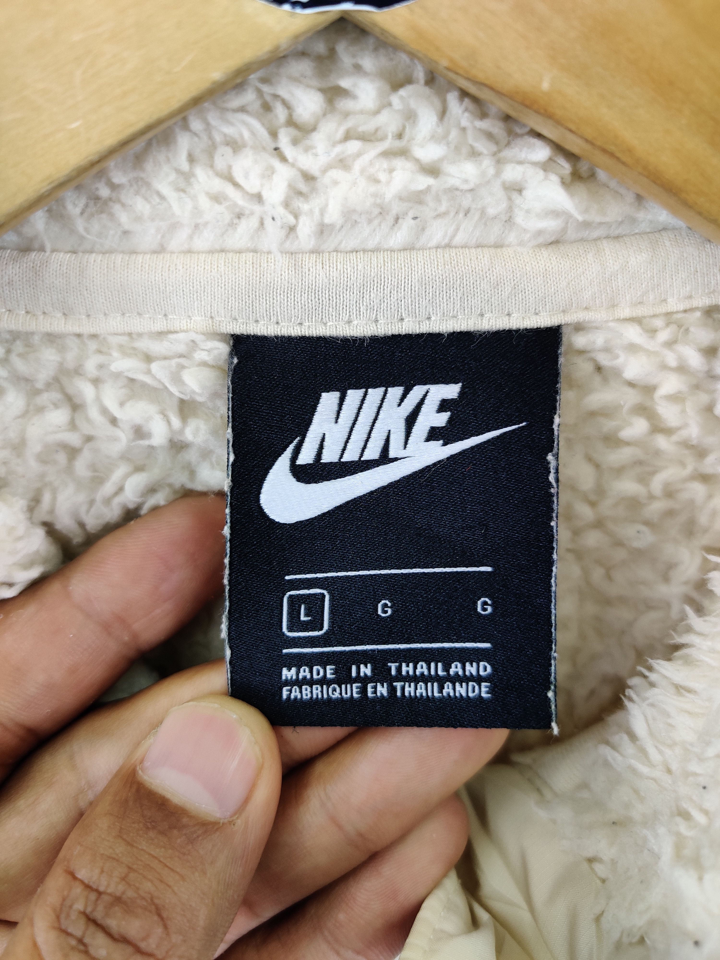 Nike Vintage Nike Fleece Button Ups Jacket Size US L / EU 52-54 / 3 - 10 Thumbnail