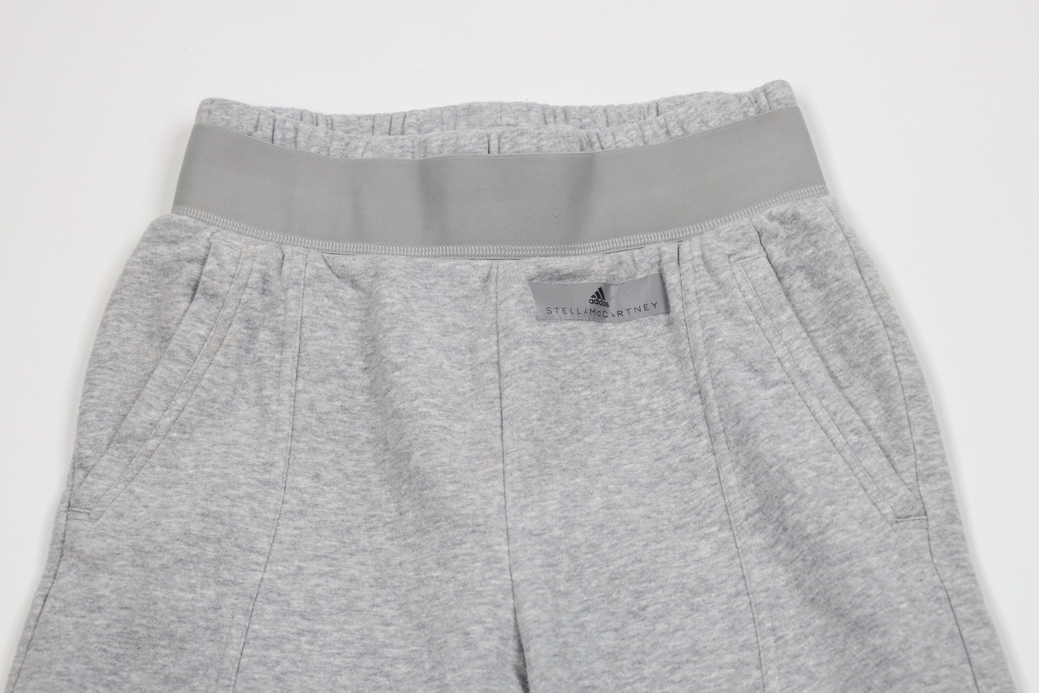 Adidas × Vintage Adidas Stella McCartney Heavy Cuffed Sweatpants Joggers Gray Size 25" / US 0 / IT 36 - 2 Thumbnail