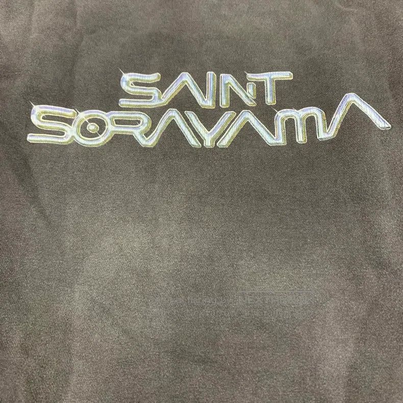 Saint Michael Saint Michael Kongshanji Signature Washed Printed Sweatshi Size US L / EU 52-54 / 3 - 9 Thumbnail