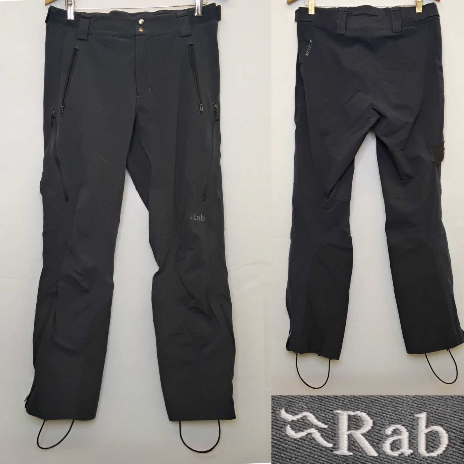 Rab Rab Ascendor Mountaineering Pants Men's 32x32 Gray Softshell Size US 32 / EU 48 - 1 Thumbnail