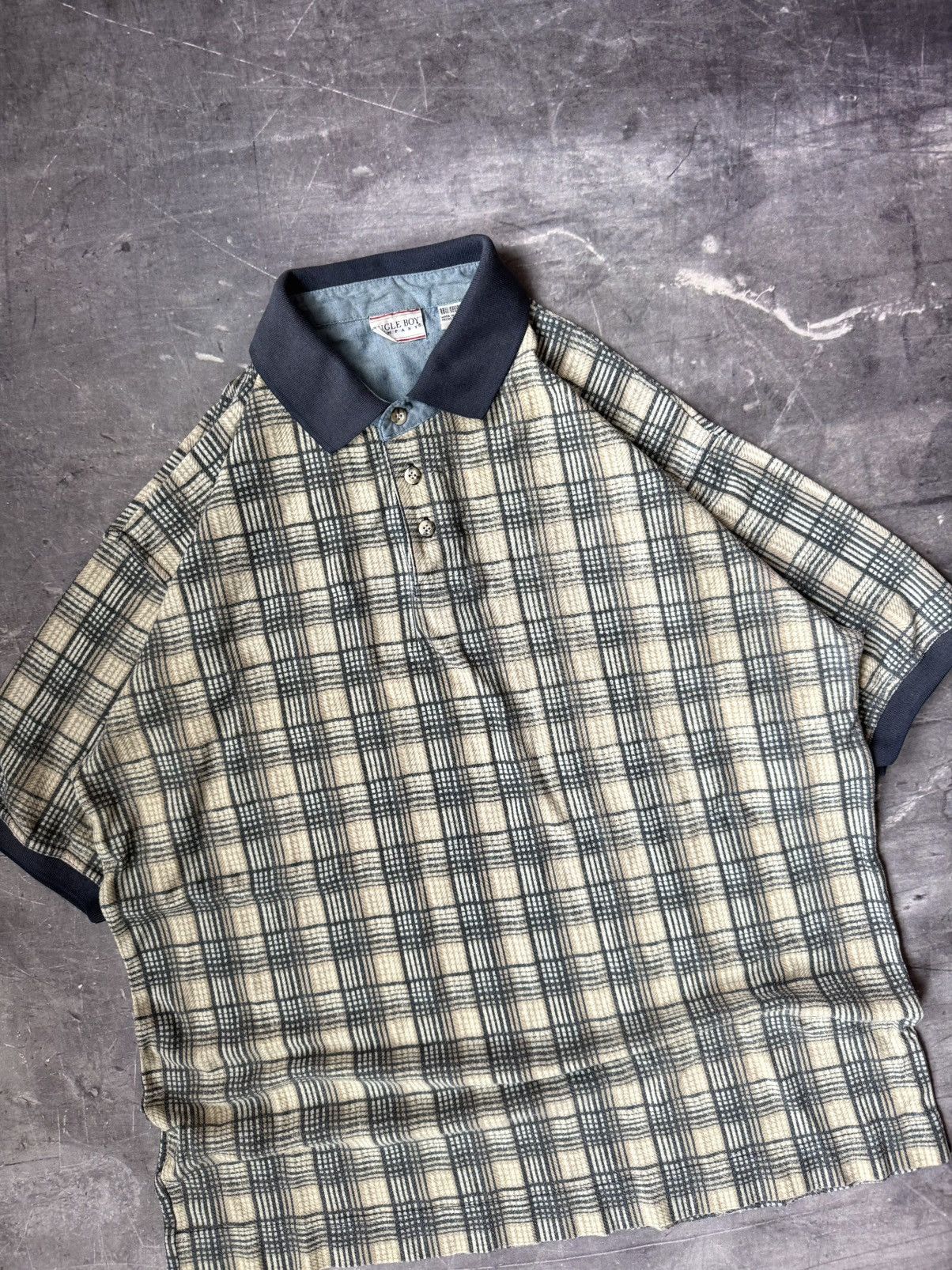 Vintage Vintage Bugle Boy Short-sleeve Polo Shirt (XL) Size US XL / EU 56 / 4 - 2 Thumbnail