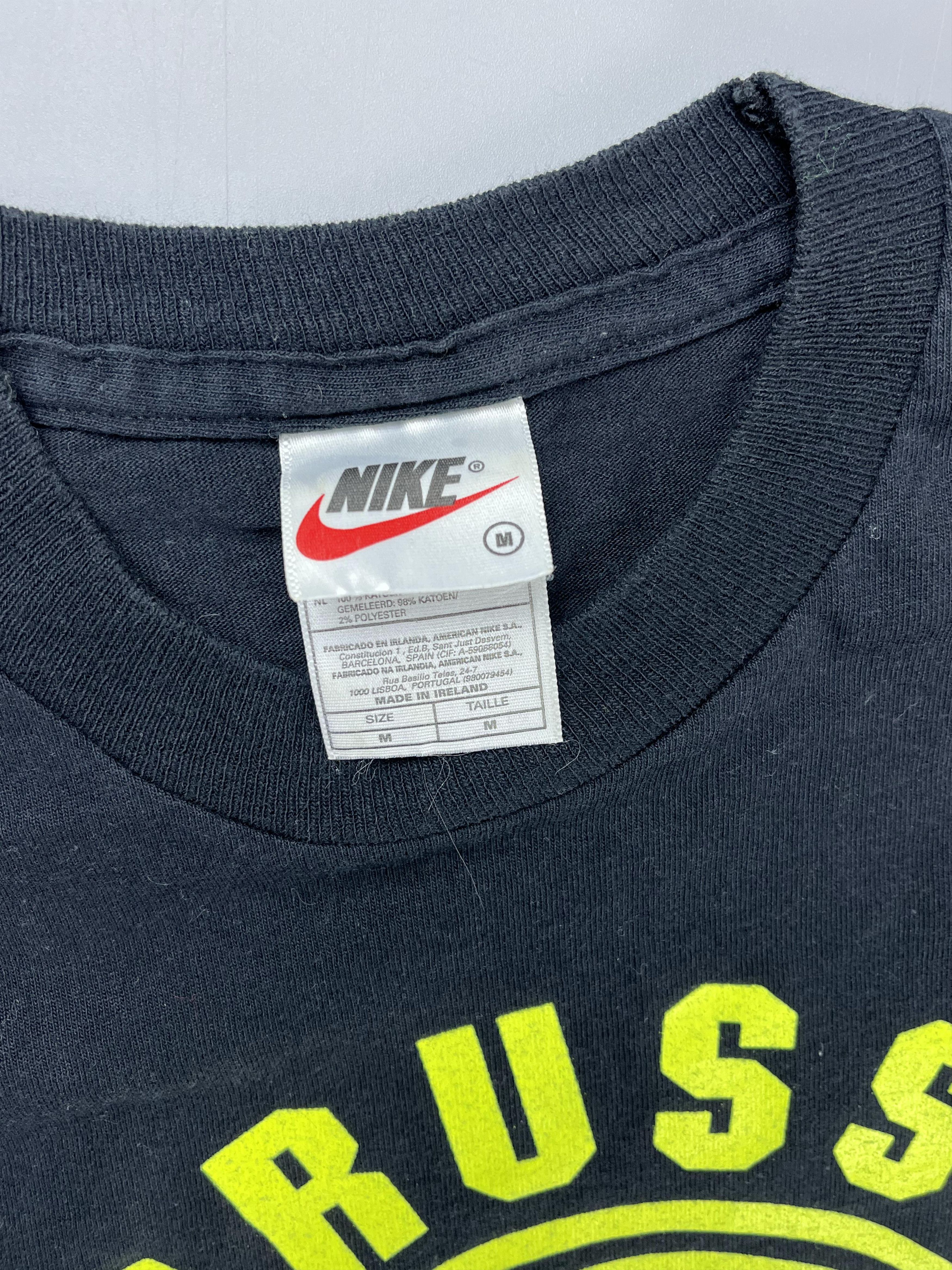 Nike 💿 NIKE BIG LOGO Borussia Dortmund 90s T-SHIRT Size US L / EU 52-54 / 3 - 3 Thumbnail