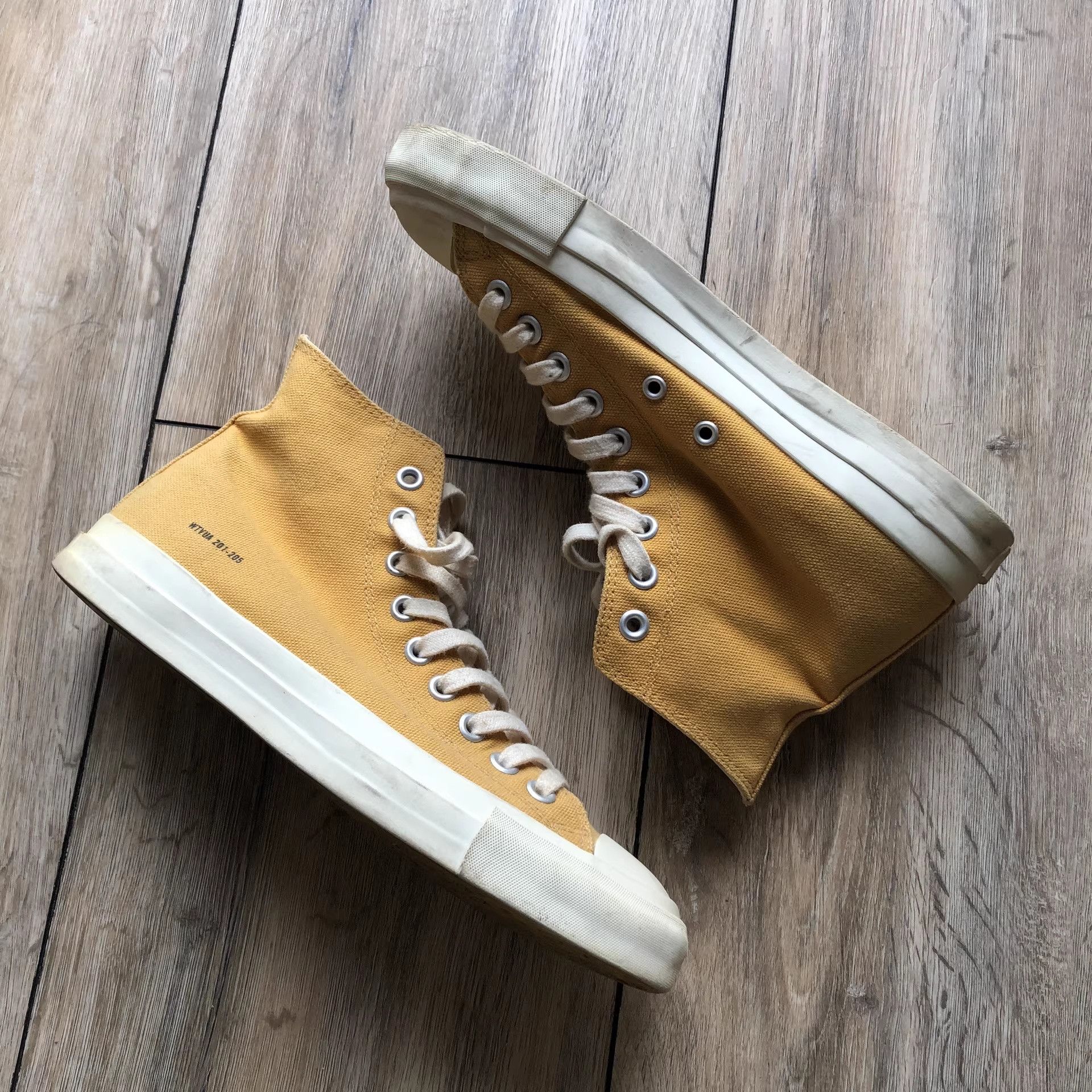 Wtaps Wtaps Canvas Mustard Sneakers Size US 5 / EU 37 - 2 Thumbnail