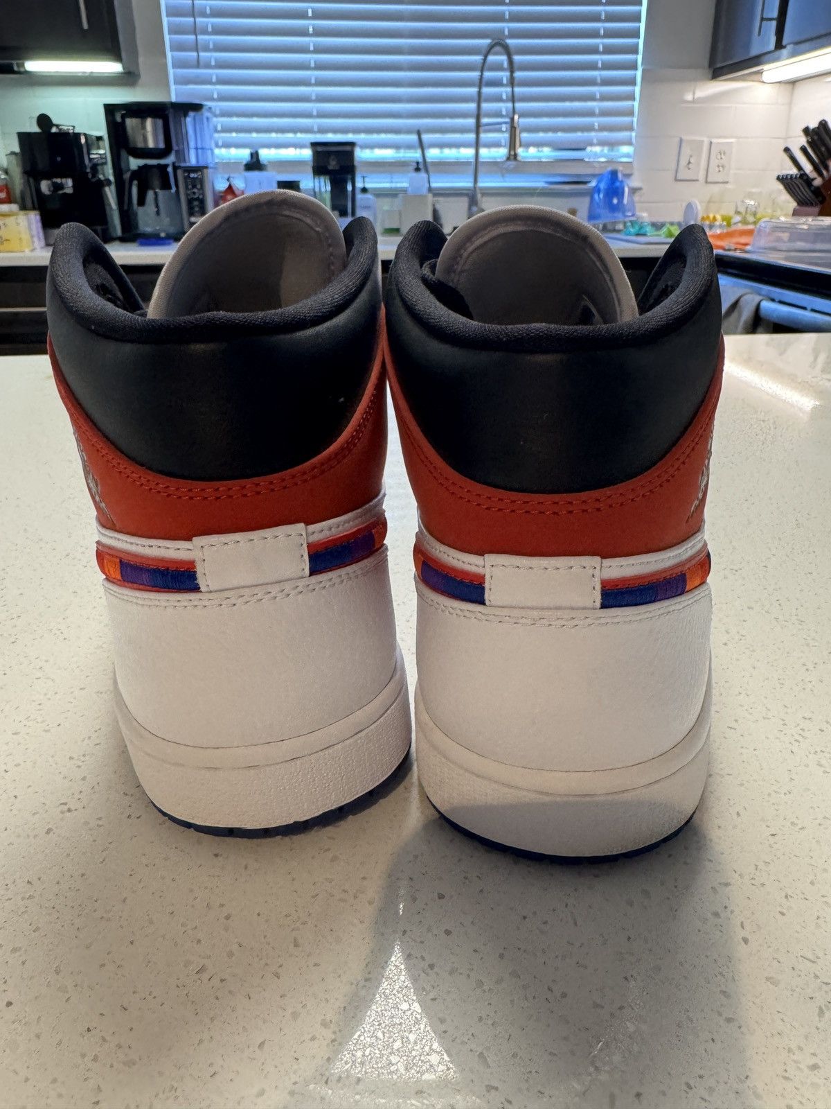 Jordan Brand × Nike Jordan 1 Mid - Multi Color Swoosh Size US 11 / EU 44 - 4 Thumbnail