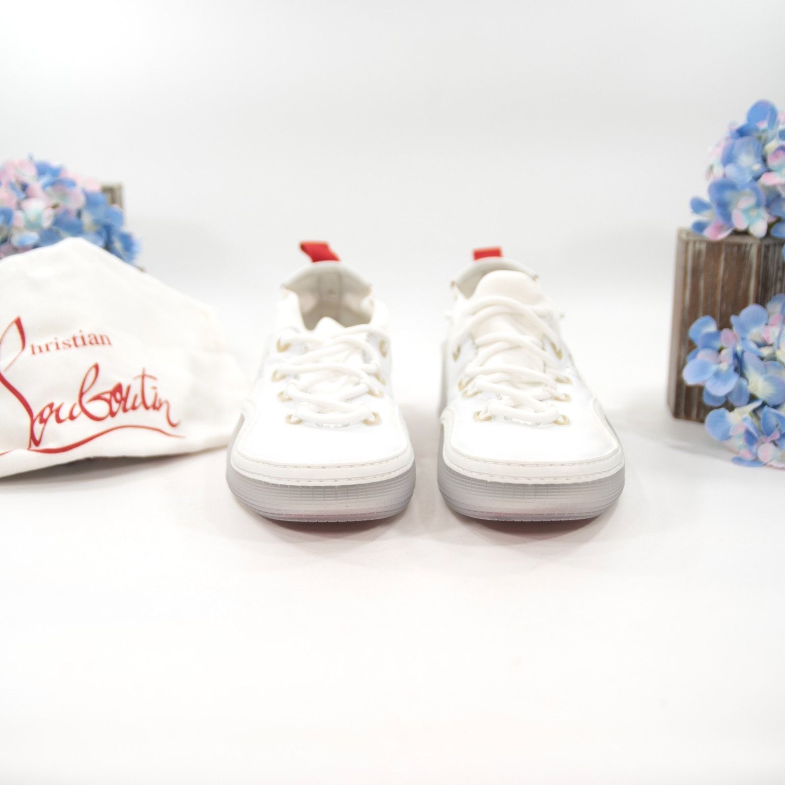 Christian Louboutin Christian Louboutin Arpoador White Leather Sneakers 40 NWOB Size US 9 / IT 39 - 9 Thumbnail