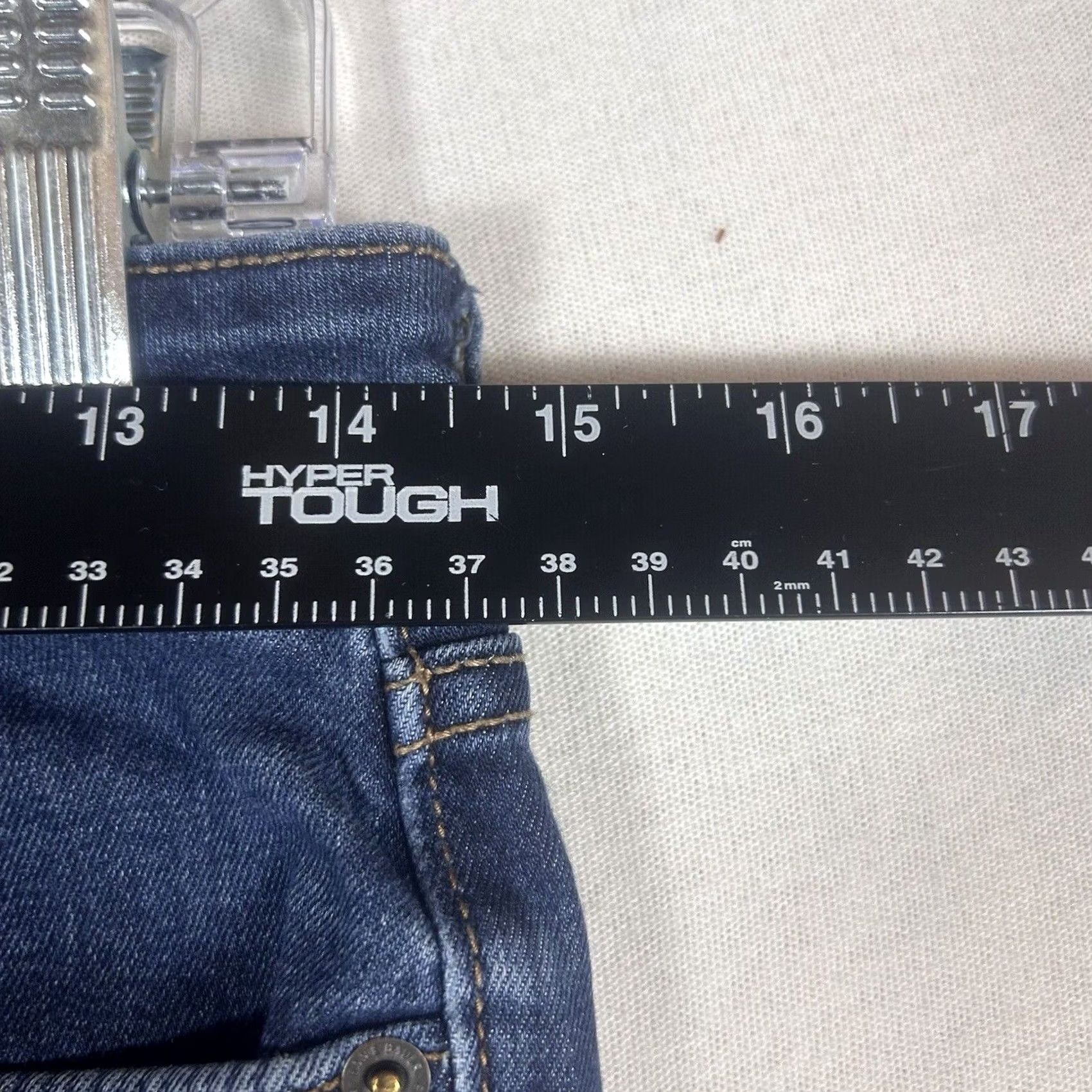 Eddie Bauer Eddie Bauer Jeans Womens Size 2 Blue Denim Low Rise Ankle Skinny Straight Leg 28in Inseam"} Size 26" / US 2 / IT 38 - 7 Thumbnail
