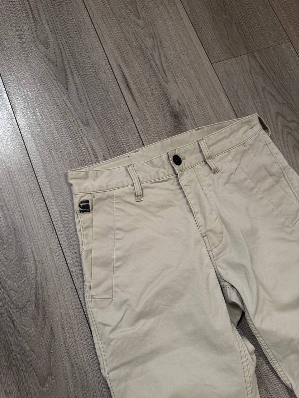 G-Star G-Star Raw Chino Pants Men Slim W28 L32 Beige Size US 28 / EU 44 - 3 Thumbnail