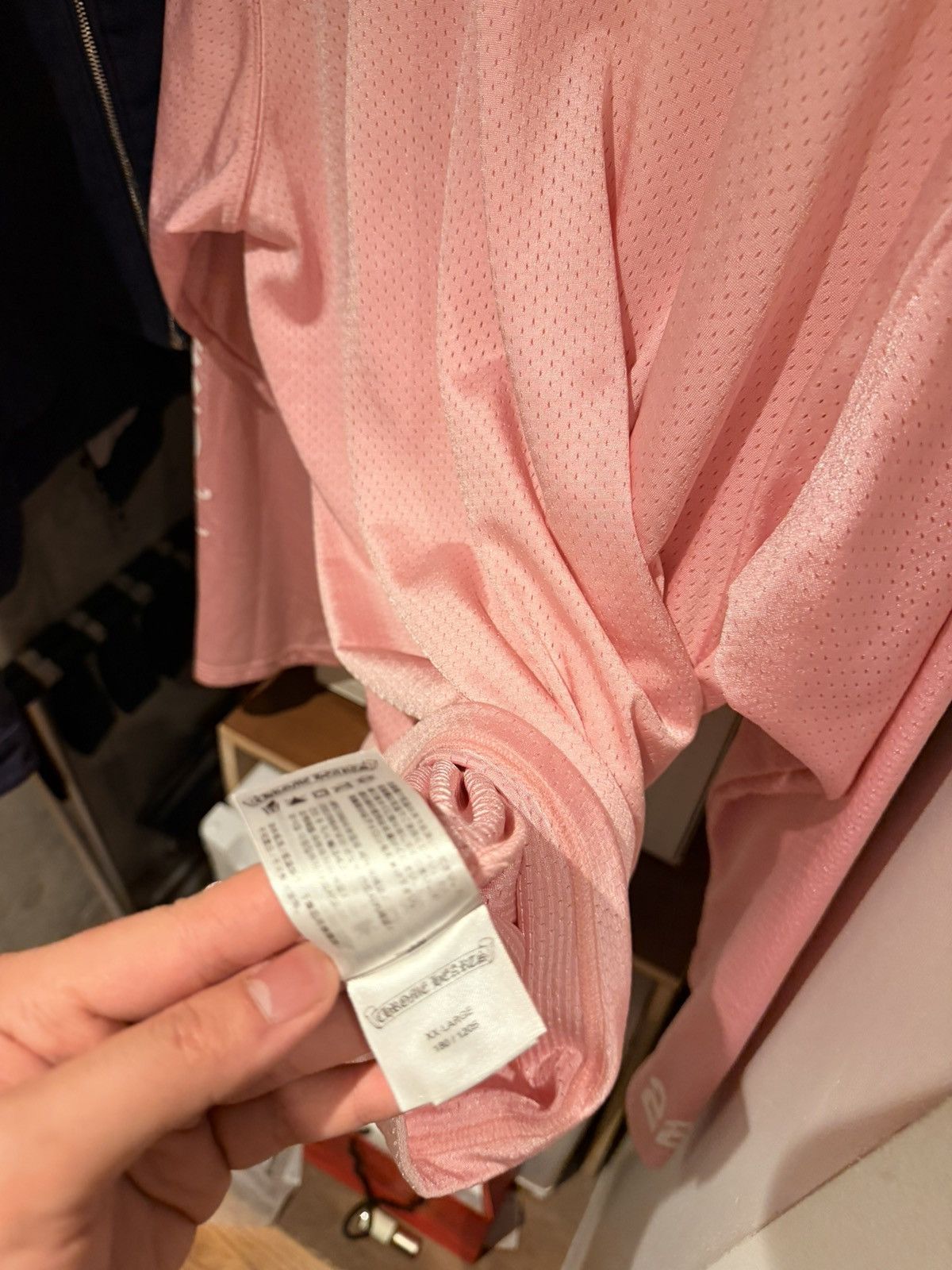 Chrome Hearts Chrome Heart Pink Jersey Size ONE SIZE - 8 Thumbnail