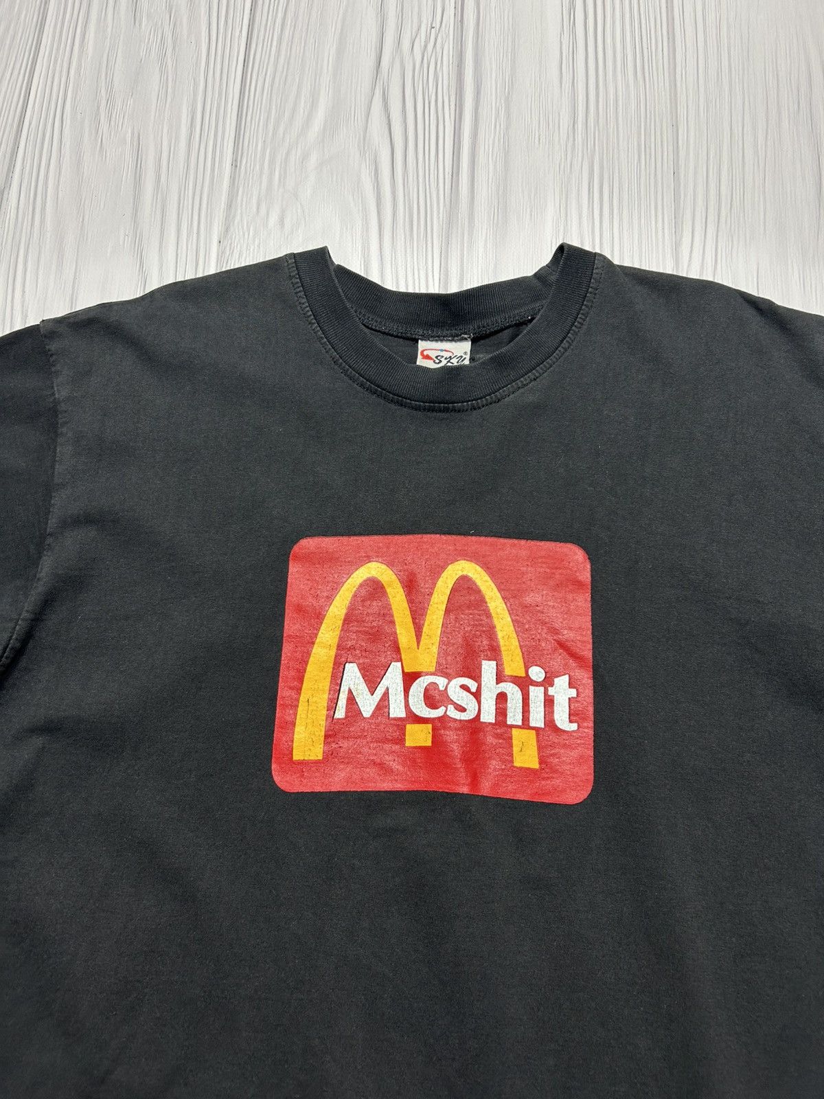 Vintage Vintage Mcshit Humor Parody T-Shirt Size XL Size US XL / EU 56 / 4 - 4 Thumbnail