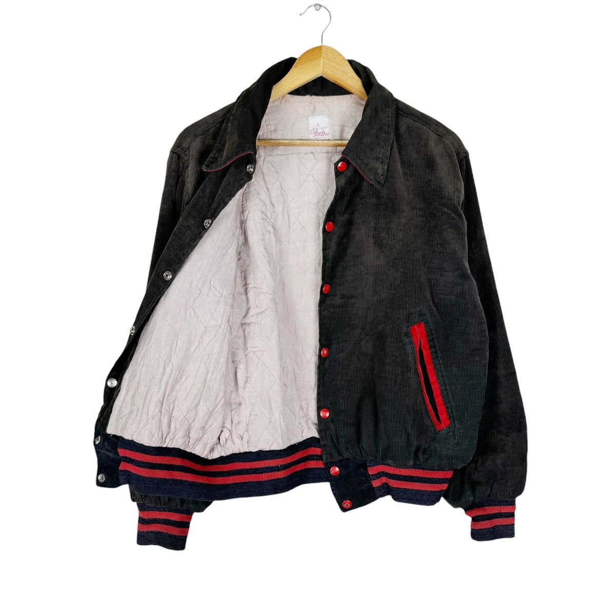 Vintage ☀️60s FITT BROS CORDUROY VARSITY JACKET Size US M / EU 48-50 / 2 - 7 Thumbnail