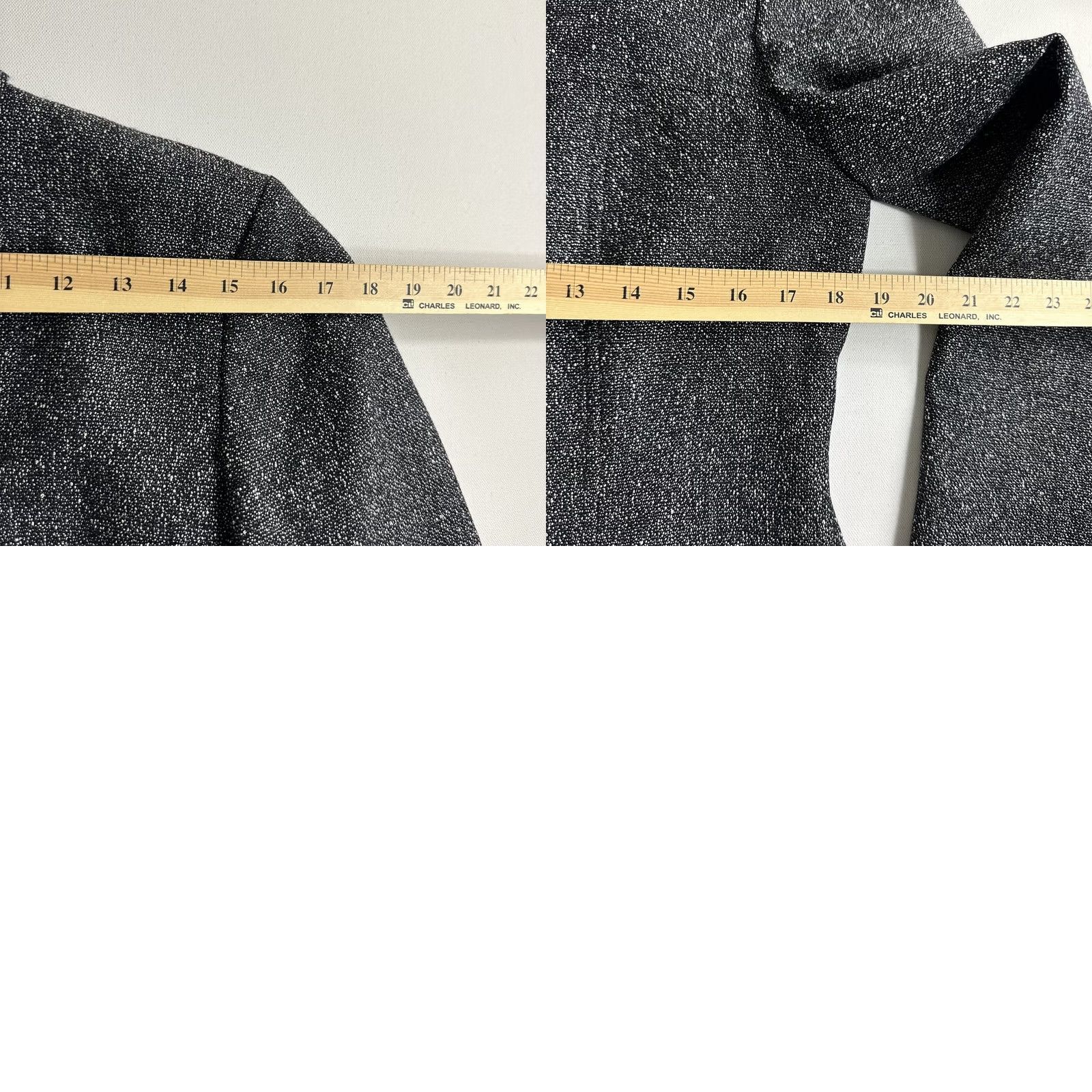 Pendleton VINTAGE Pendleton Blazer Womens 8 Black Wool Blend Tweed Single Breasted Made USA Size M / US 6-8 / IT 42-44 - 8 Thumbnail