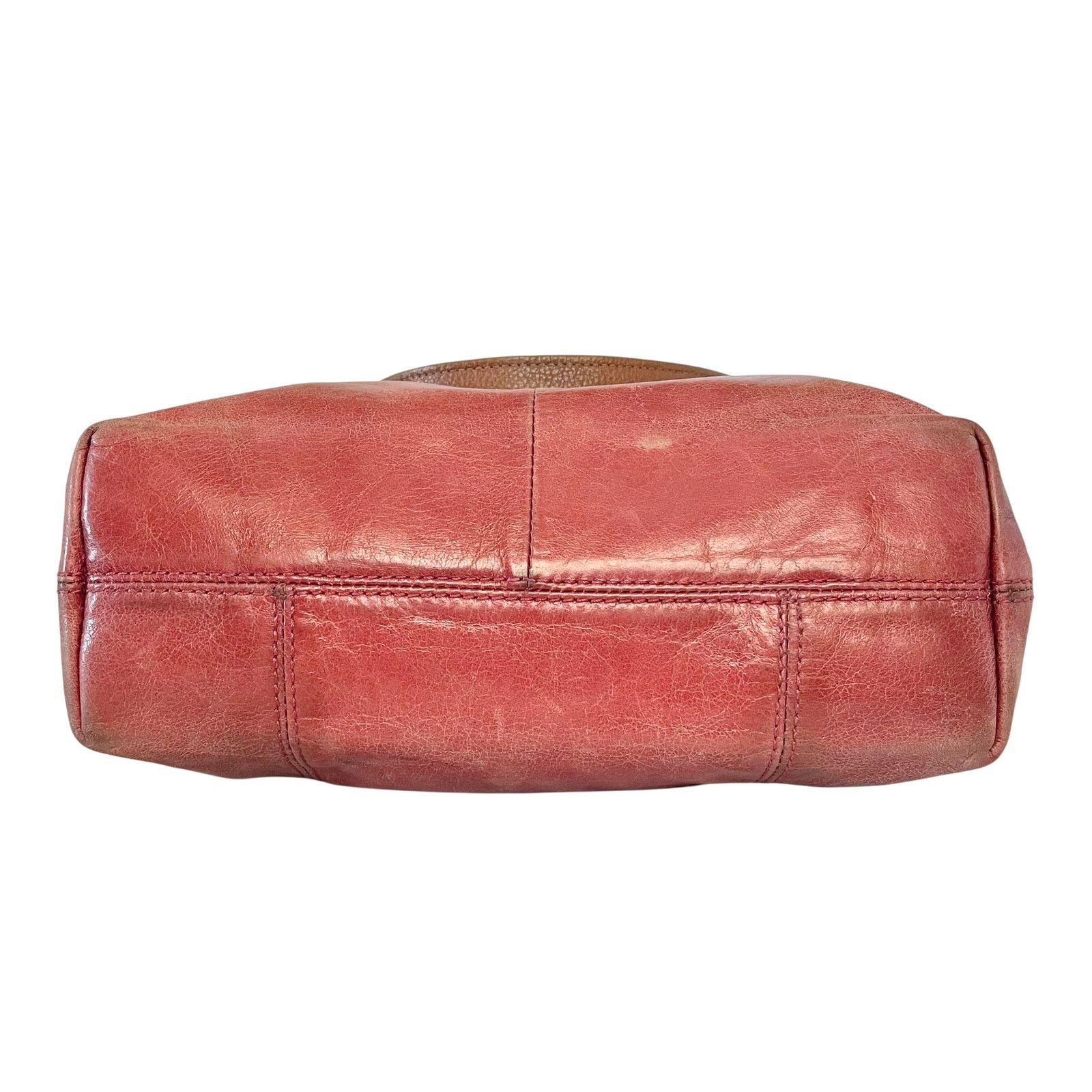 Hobo HOBO Cecily Begonia Pink Leather Satchel Shoulder Bag Purse Size ONE SIZE - 7 Thumbnail