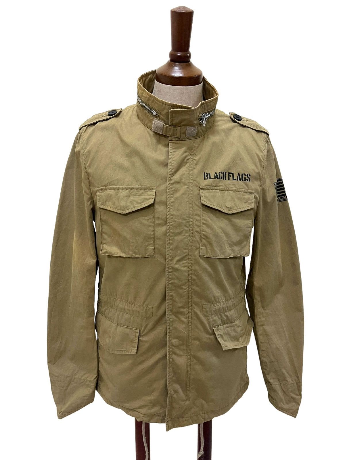 Vintage Japanese Brand Varoshi US Air force Jacket Size US M / EU 48-50 / 2 - 1 Thumbnail