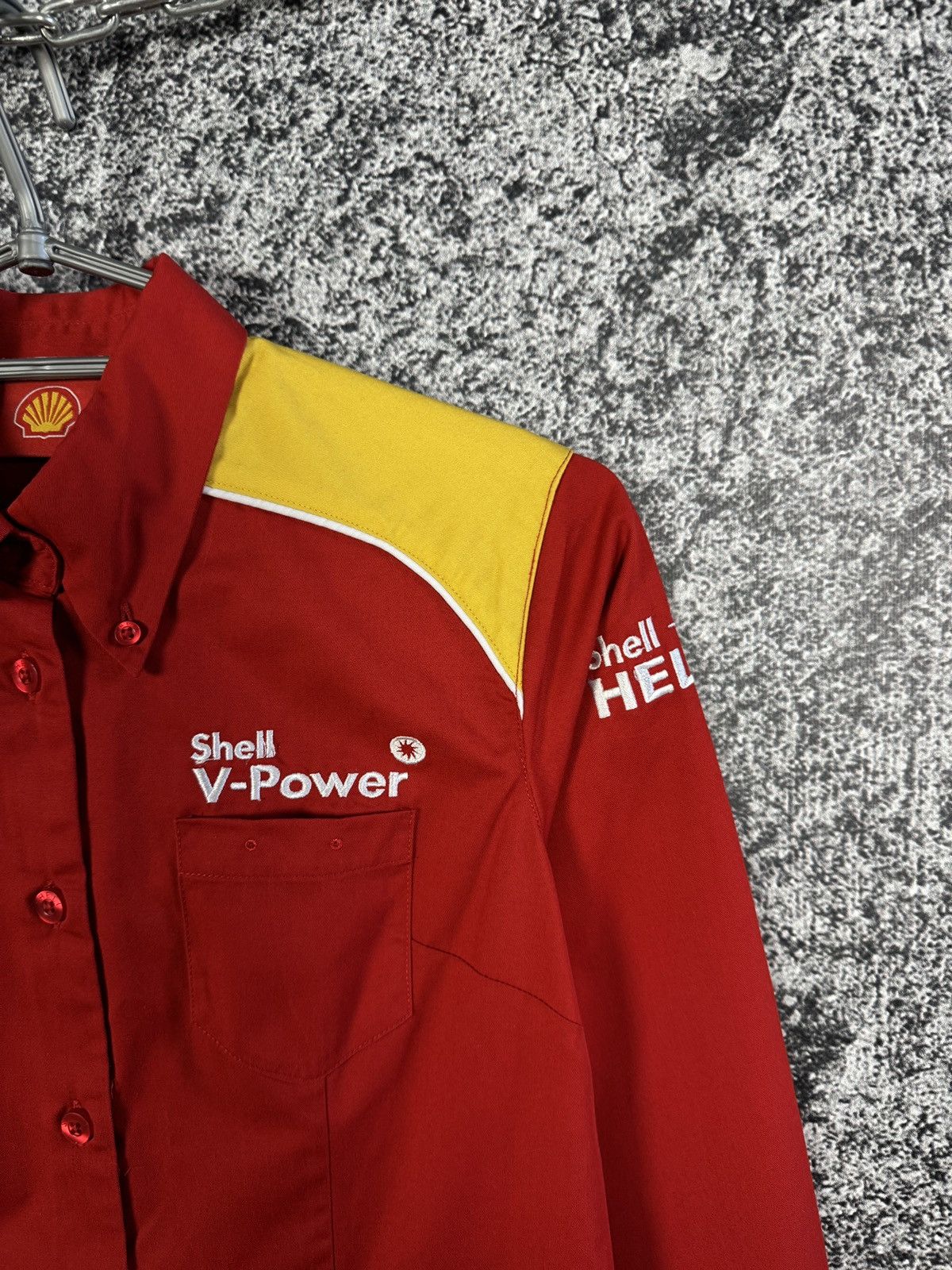 Ferrari Formula 1 Ferrari Shell V-Power Racing Shirt Button Up F1 XS Size XS / US 0-2 / IT 36-38 - 2 Thumbnail