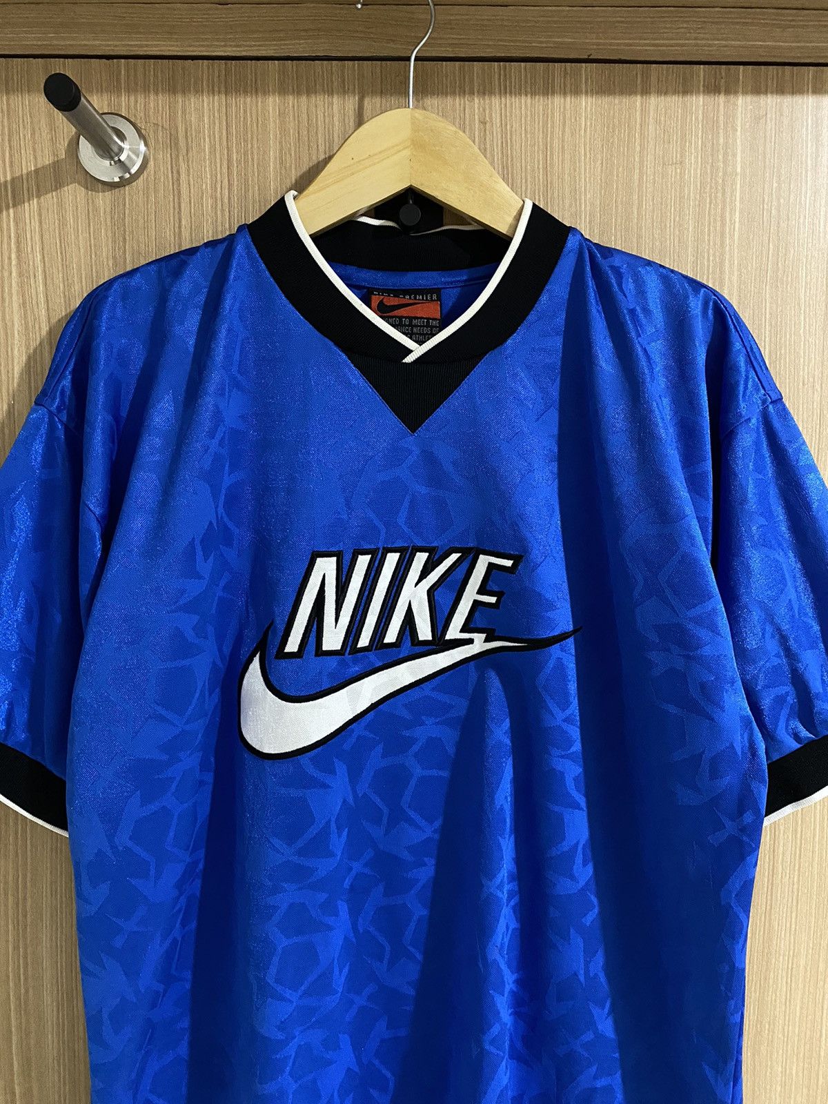 Nike × Vintage Vintage Jersey Nike Big Logo Size US XL / EU 56 / 4 - 2 Thumbnail