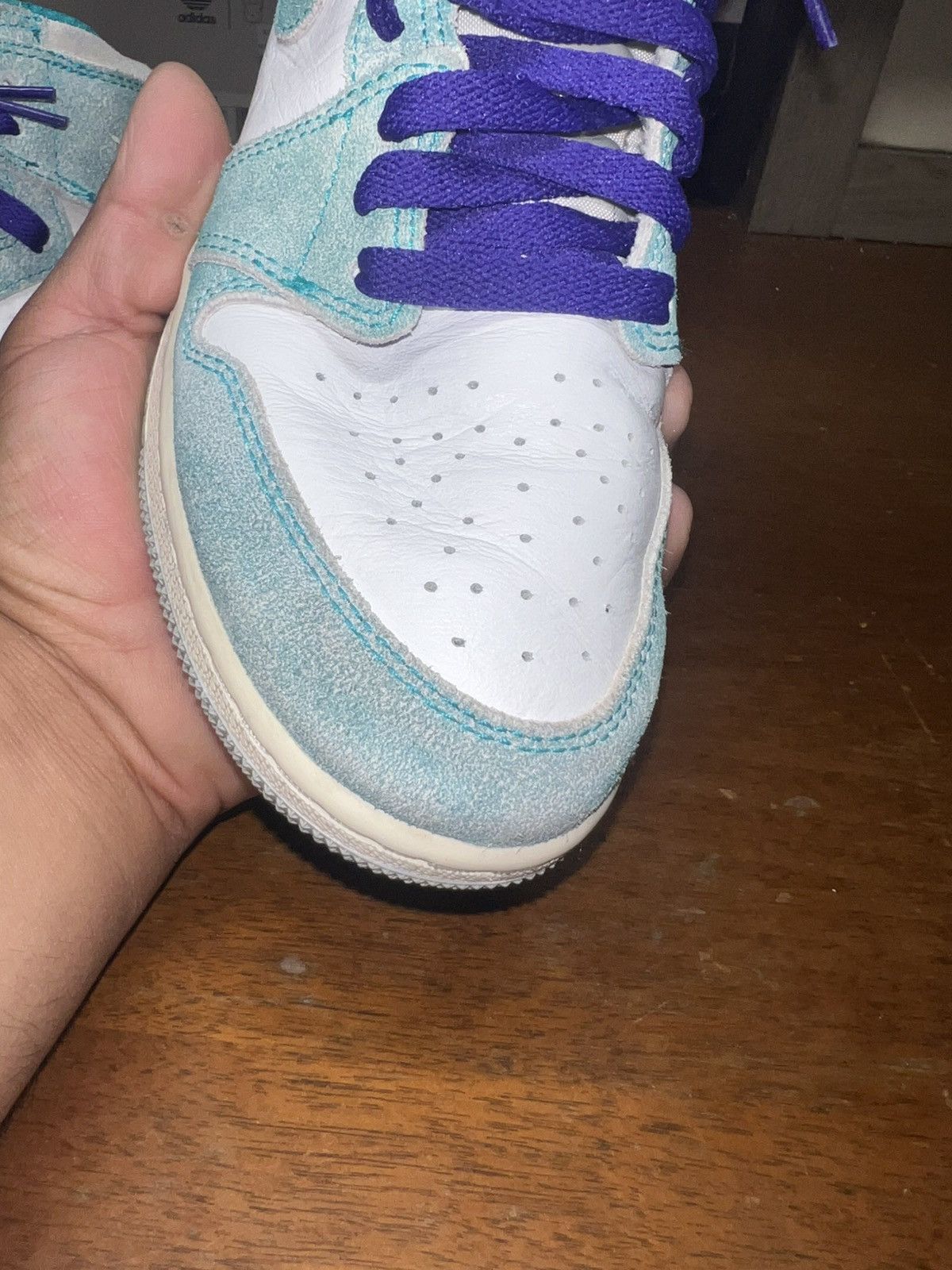 Nike Air Jordan 1 Retro High OG GS Turbo Green size 6.5Y Size US 6.5 / EU 39-40 - 8 Thumbnail