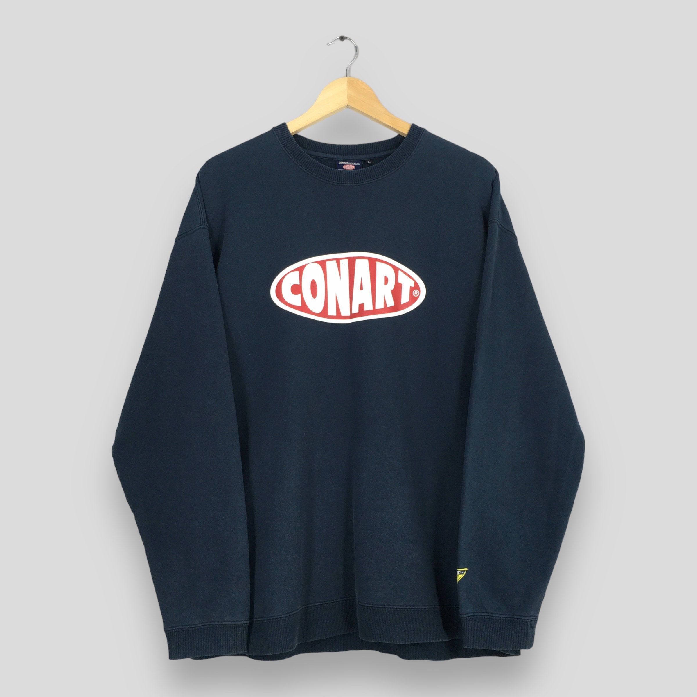 image of Notorious Big x Rap Tees Vintage 90's Conart Hip Hop Black Sweatshirts Large, Men's