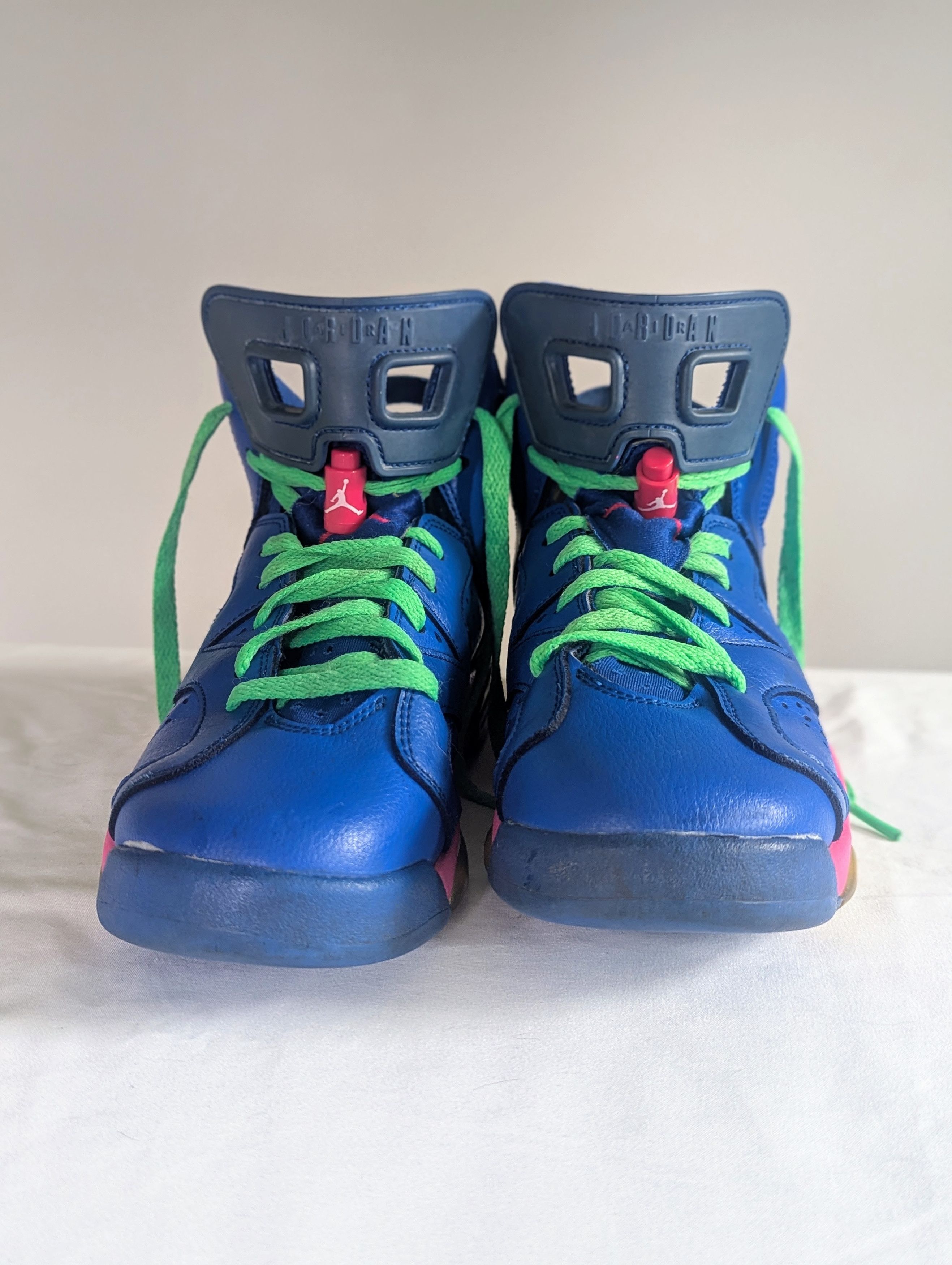 Jordan Brand Air Jordan 6 Retro “Game Royal” GS Women 7.5 – 2013-14 Size US 7.5 / IT 37.5 - 2 Thumbnail