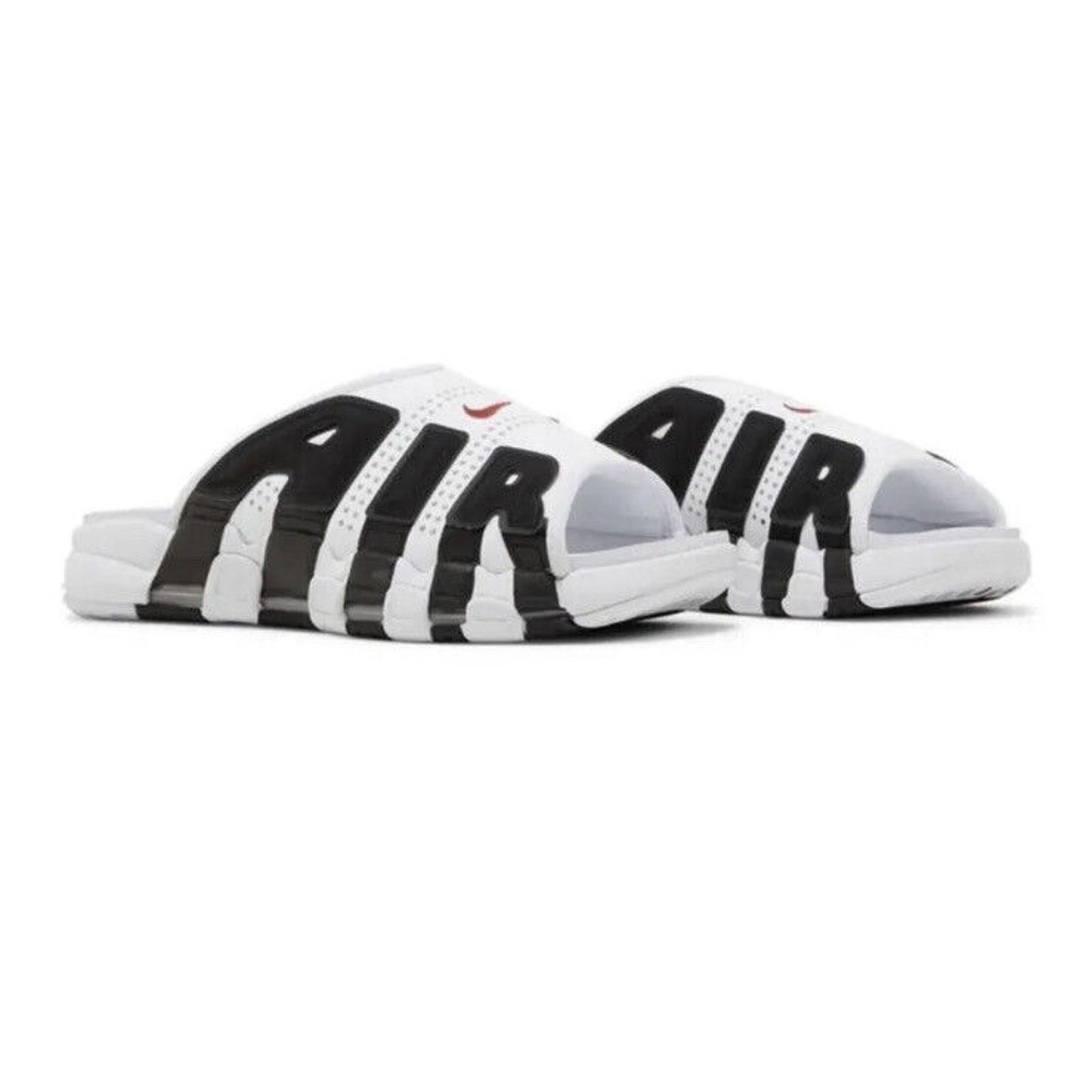 Nike Nike Air More Uptempo Slide White Black FB7815-100 Mens 13 Size US 13 / EU 46 - 1 Thumbnail