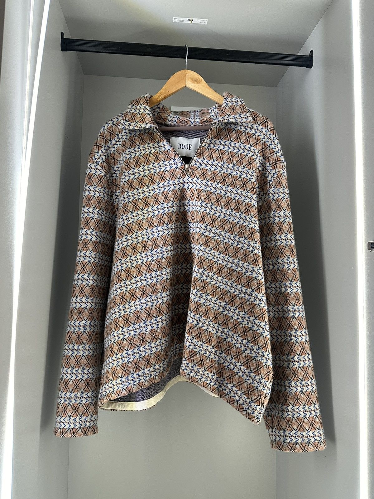 Bode Merino Wool Stripe Sweater Size US XL / EU 56 / 4 - 1 Thumbnail