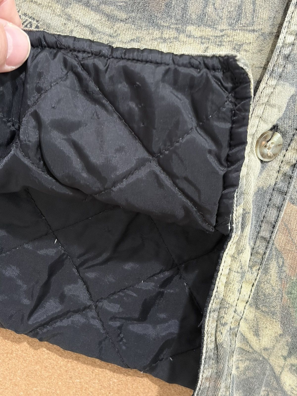 Vintage Duxbak Advantage Timber Jacket Camo Hooded Quilted Hunting Size US M / EU 48-50 / 2 - 7 Thumbnail