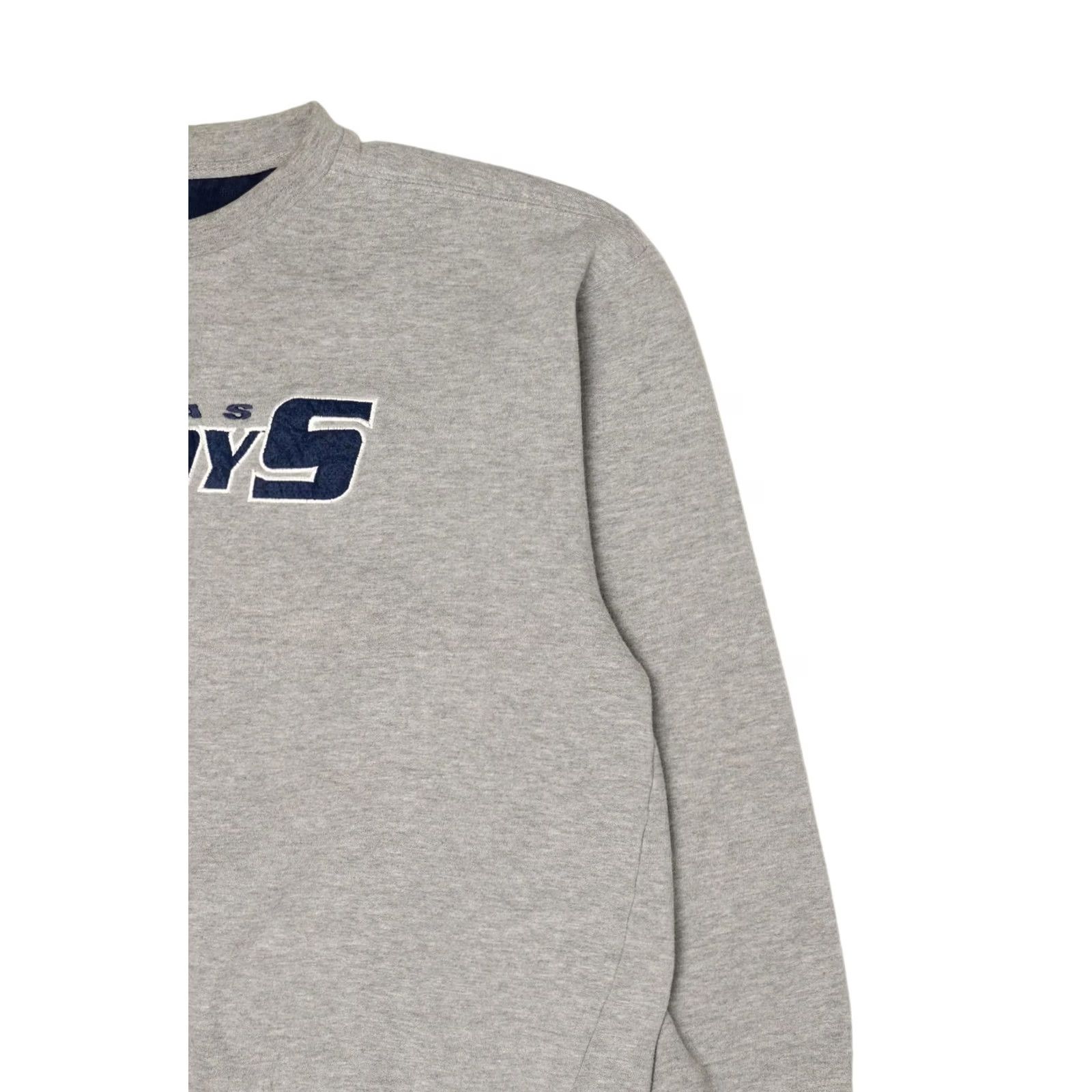 Vintage VINTAGE Dallas Cowboys Authentic Apparel Sweatshirt Gray Gray Dallas Cowboys Sweatshirt X-Large Mens Size US XL / EU 56 / 4 - 7 Thumbnail