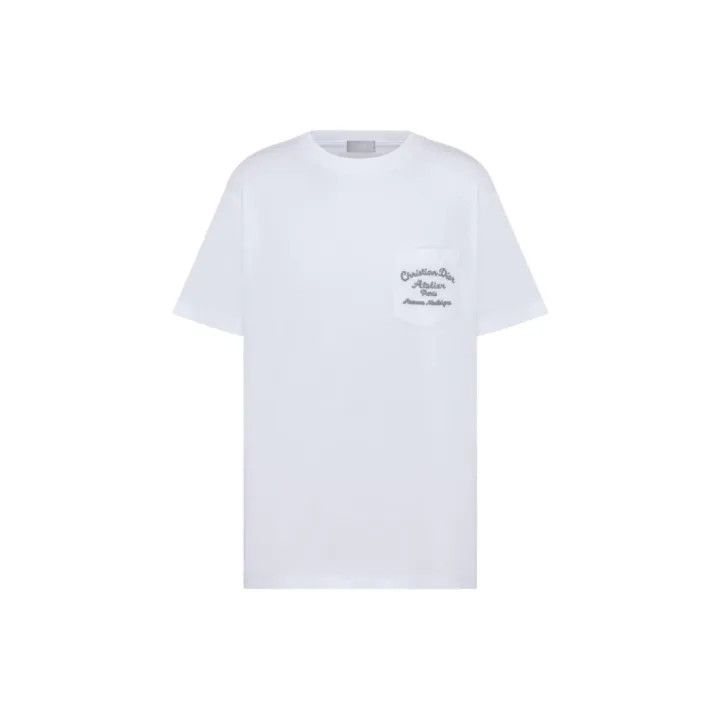 Dior Dior Christian Dior Atelier White T-Shirt 0079 Size US XXS / EU 40 - 1 Thumbnail