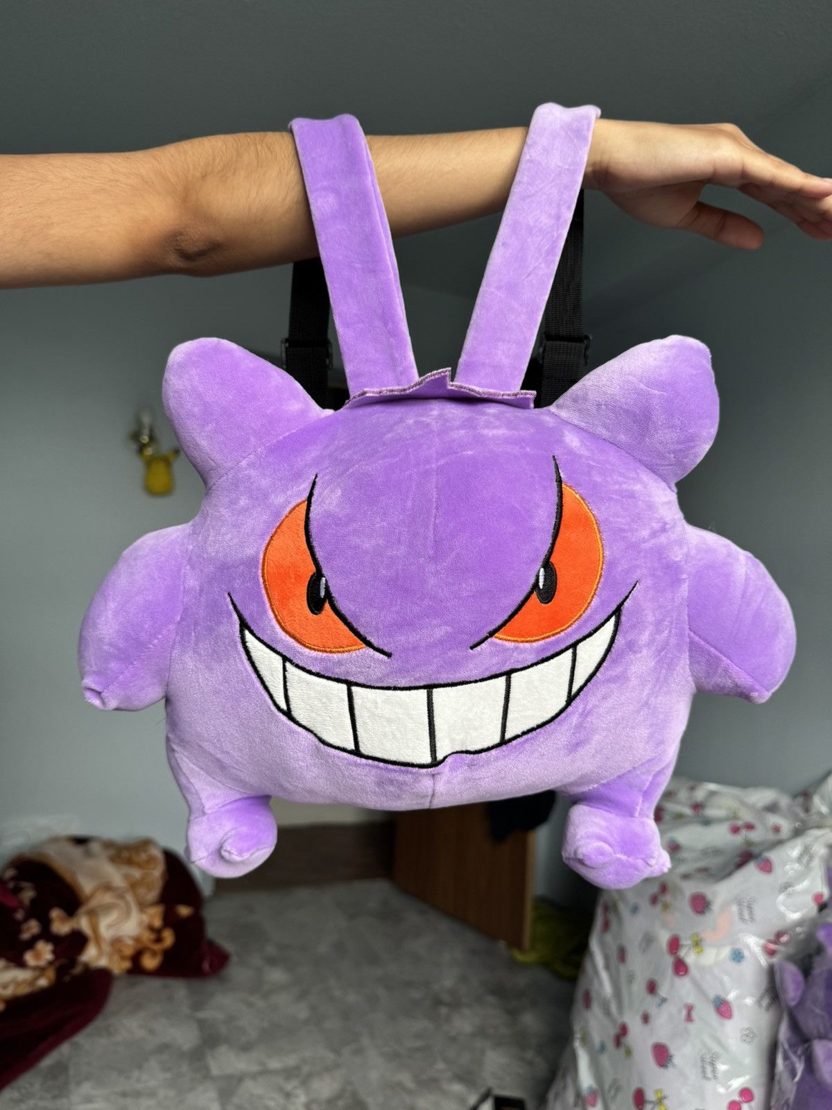 Japanese Brand × Pokemon Gengar Plush Backpack Size ONE SIZE - 1 Thumbnail