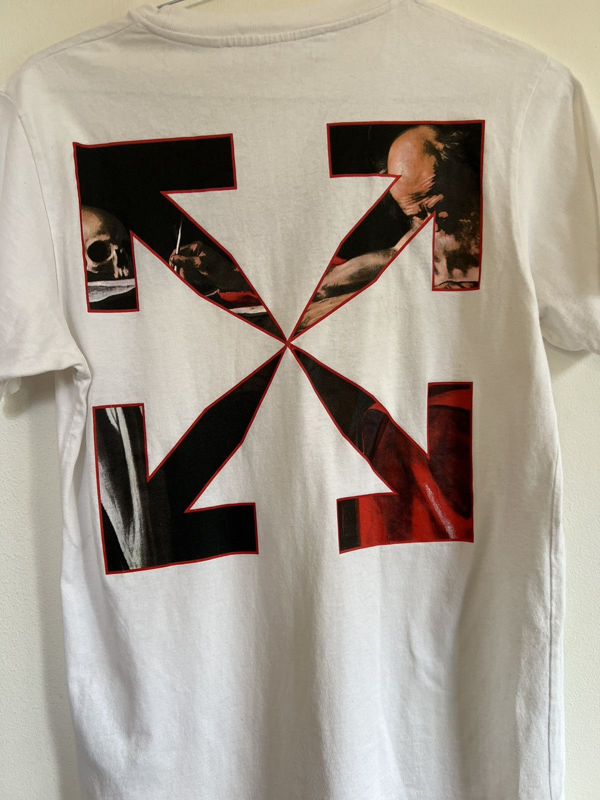 Off-White × Virgil Abloh Off white Caravaggio TEE Size US M / EU 48-50 / 2 - 7 Thumbnail