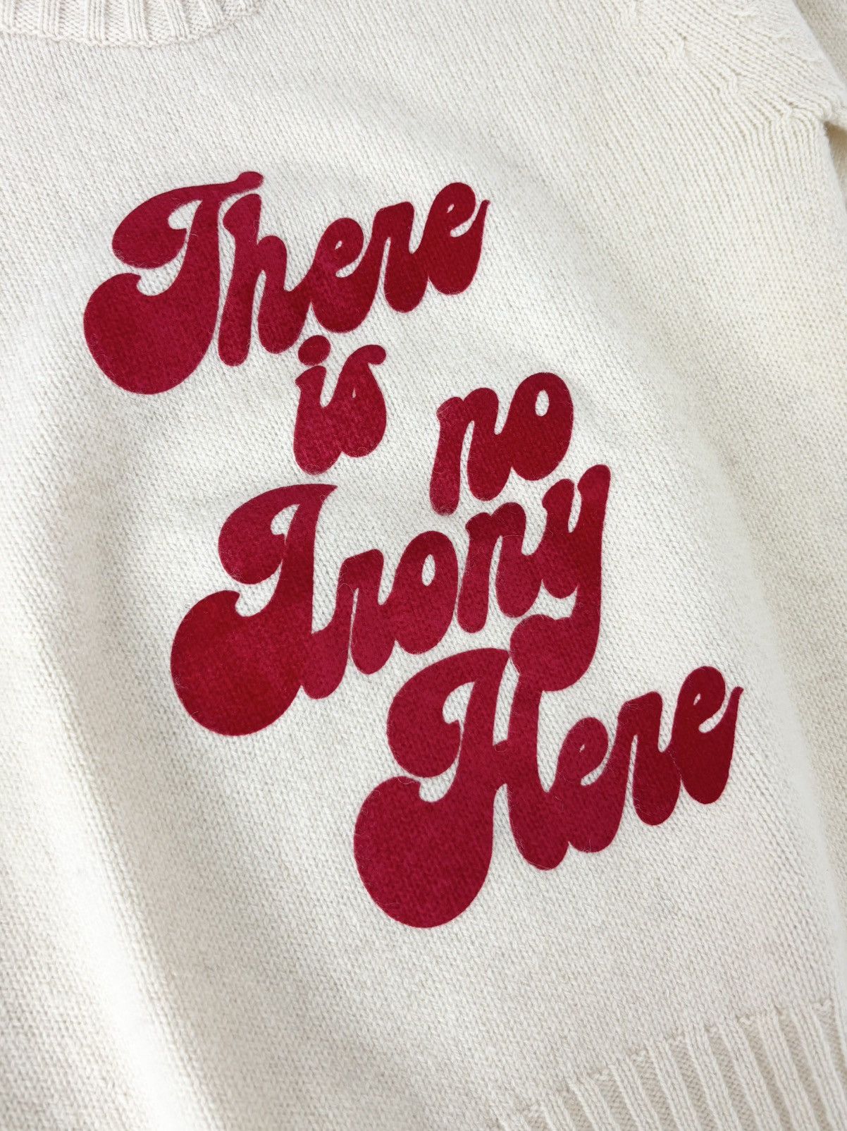 Celine × Hedi Slimane S/S 2020 “There Is No Irony Here“ Sweater (SS20 David Kramer Size US M / EU 48-50 / 2 - 4 Thumbnail