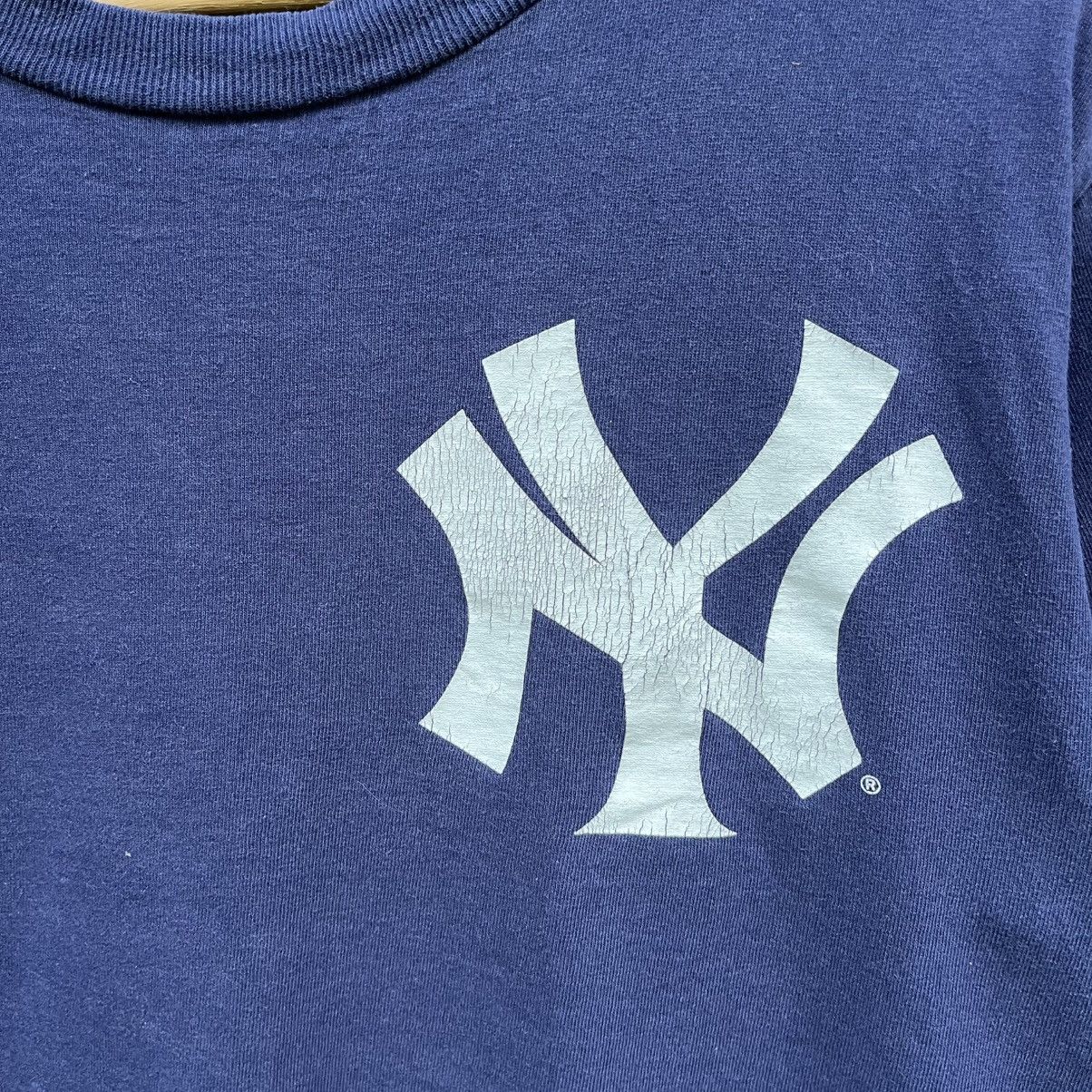 Vintage Thrashed Faded Vintage MLB Jeter Yankees Tee Size US M / EU 48-50 / 2 - 5 Thumbnail