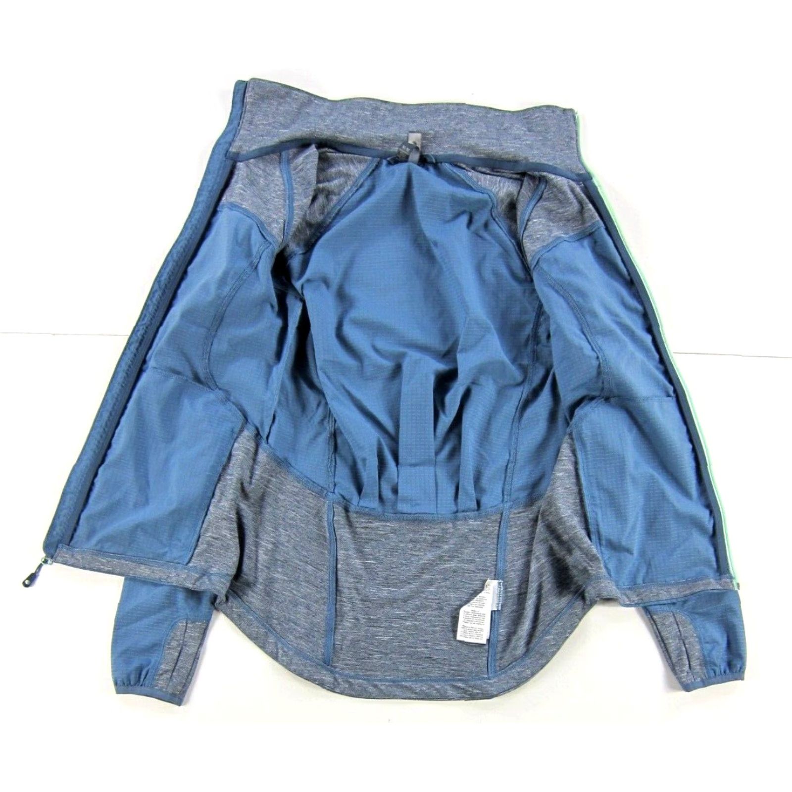 Mountain Hardwear VINTAGE Mountain Hardwear Windbreaker Jacket Women Medium Blue Grey Stretch Zip Running Hiking Windbreaker Jacket Size M / US 6-8 / IT 42-44 - 5 Thumbnail