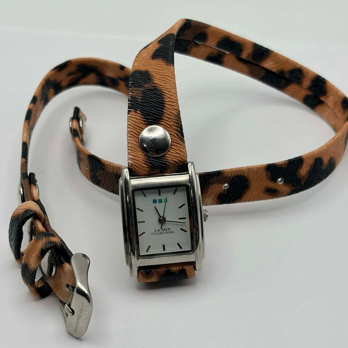 Other Tan Leopard Print La Mer Wrap Watch Size ONE SIZE - 3 Thumbnail