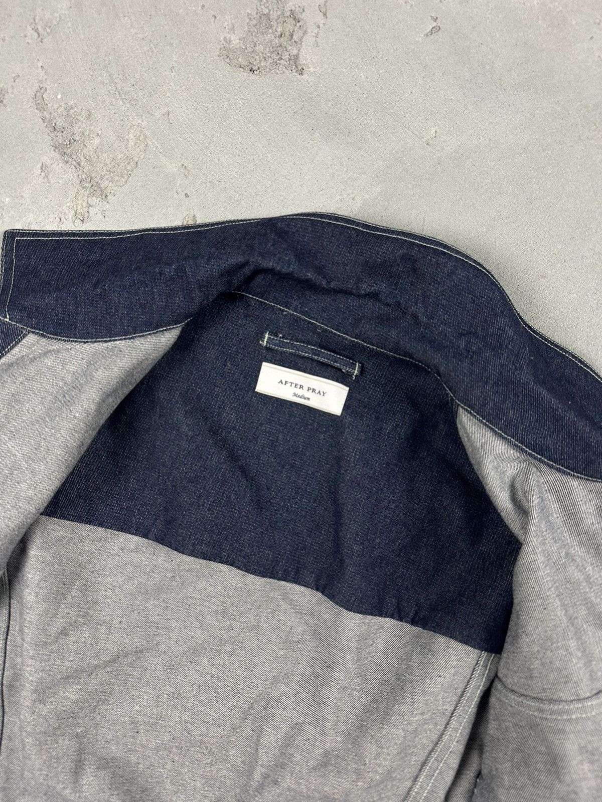 Designer After Pray Denim Jacket Size US M / EU 48-50 / 2 - 9 Thumbnail