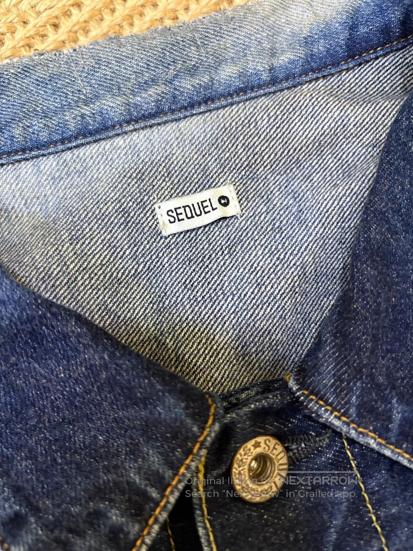 Fragment Design Sequel X Fragment Design Denim Jacket. Size US M / EU 48-50 / 2 - 6 Thumbnail