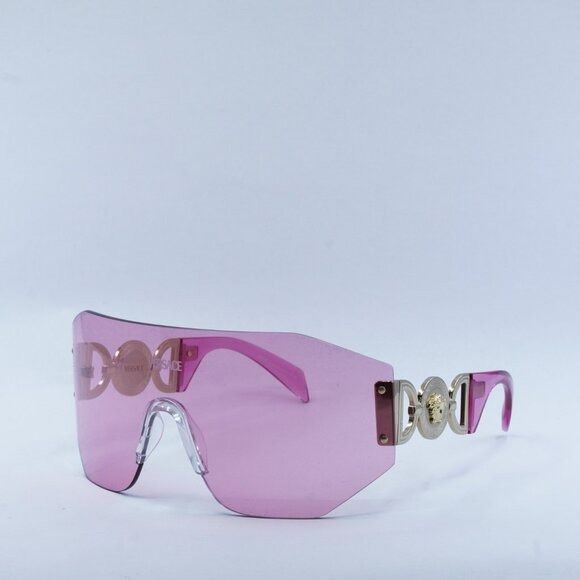 image of New Versace Ve2258 100284 Pink Sunglasses, Women's