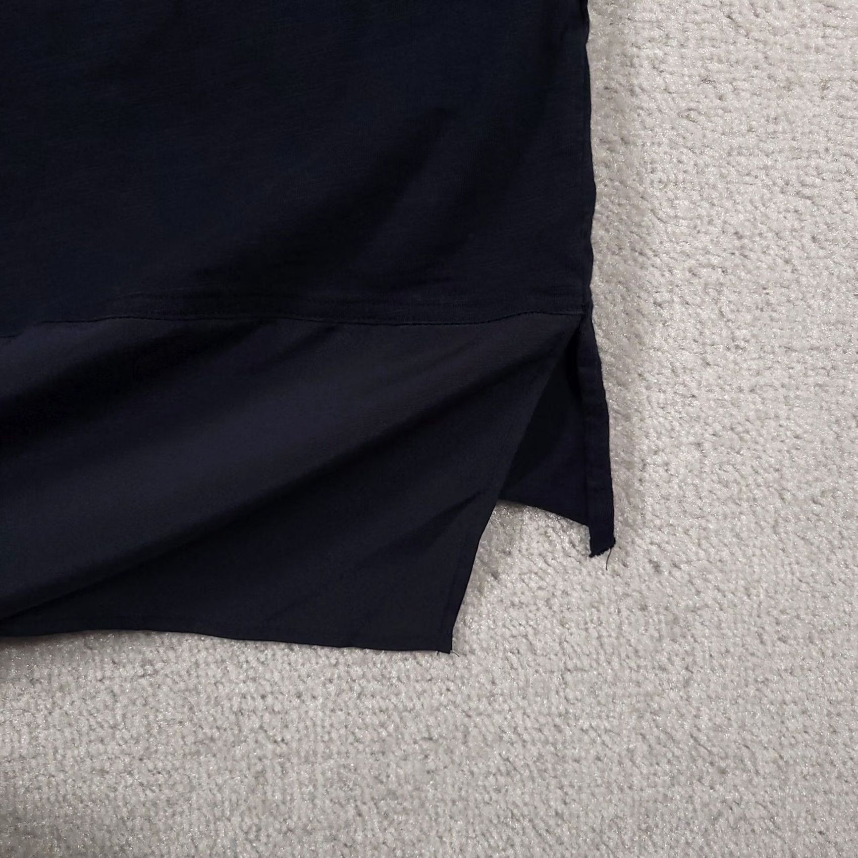 Tommy Hilfiger Tommy Hilfiger Sleeveless Blouse Women's Large Navy Blue Tank Shirt Pocket Shirt Size L / US 10 / IT 46 - 5 Thumbnail