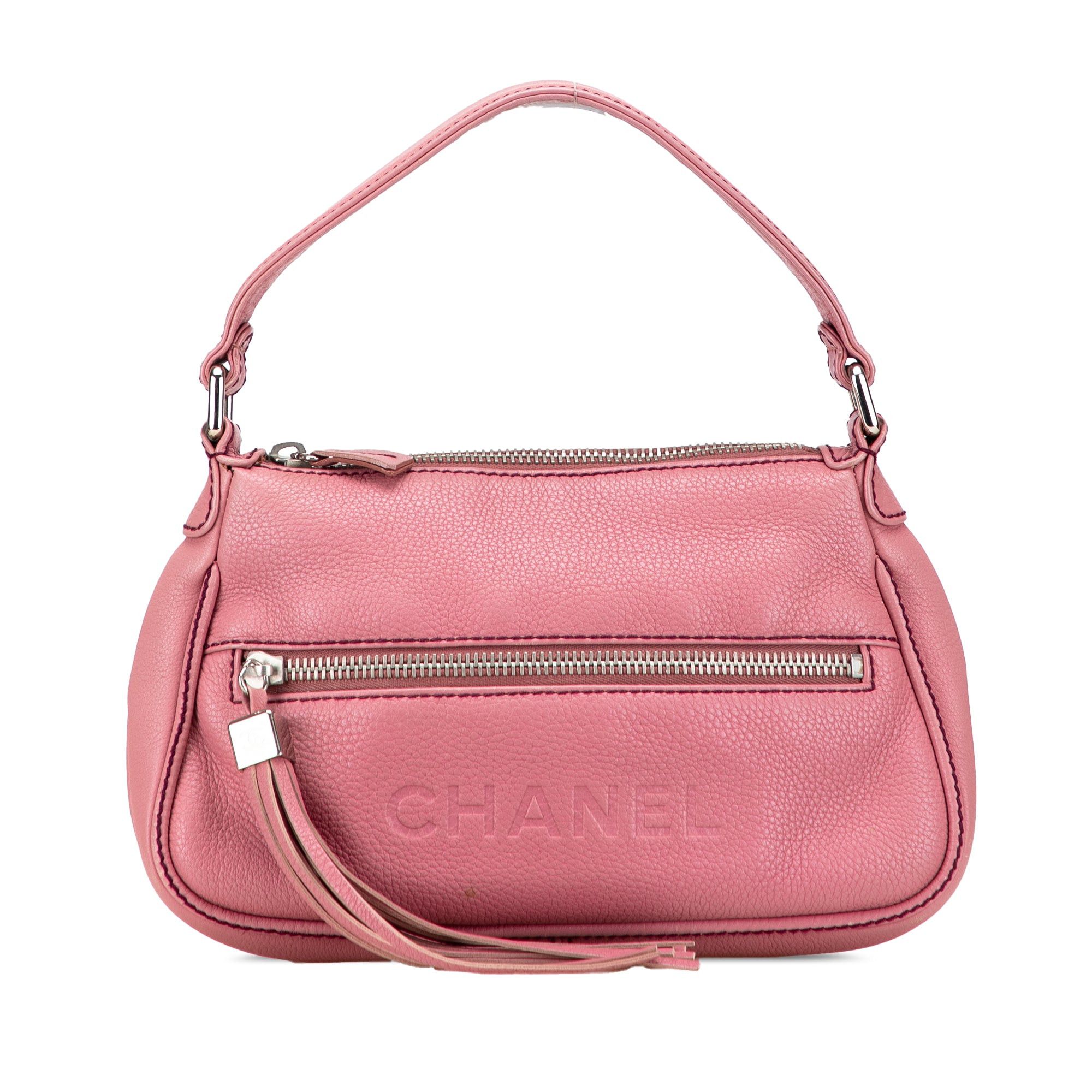Chanel Calfskin LAX Front Pocket Shoulder Bag Size ONE SIZE - 1 Thumbnail