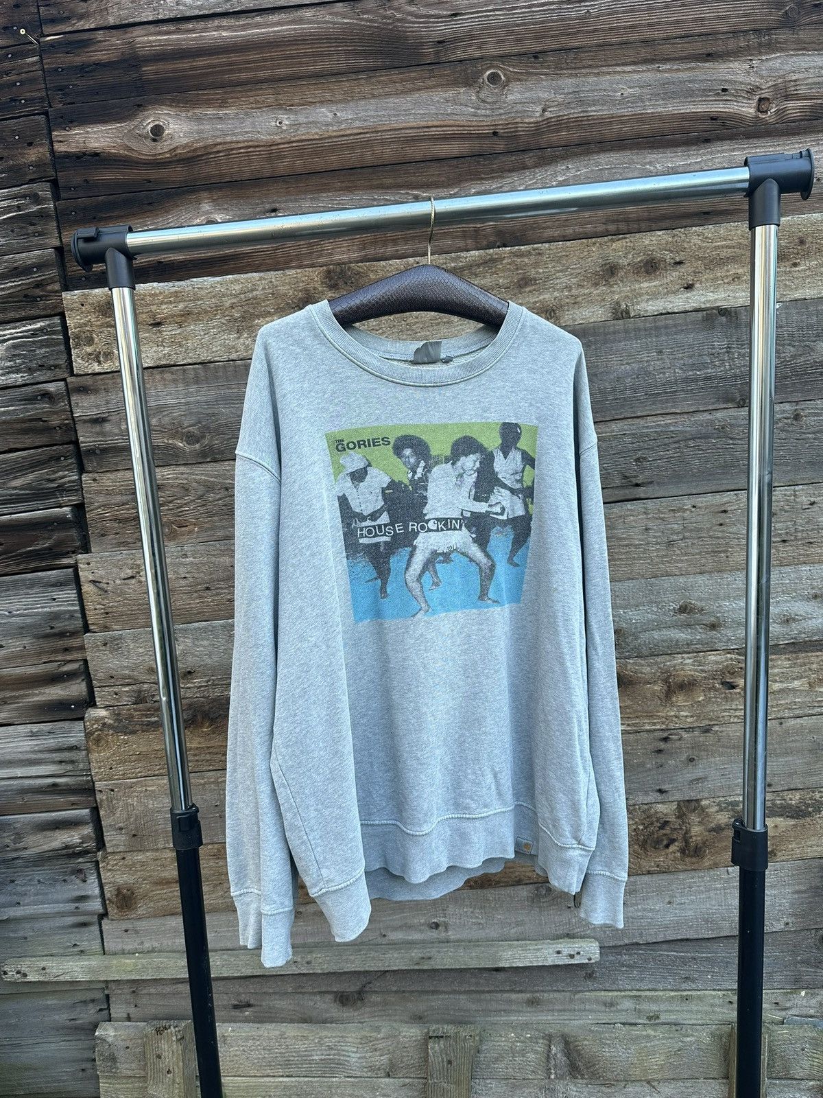 Carhartt × Vintage Vintage Carhartt House The Gories Rockin Crewneck Rare Print Size US XL / EU 56 / 4 - 1 Thumbnail