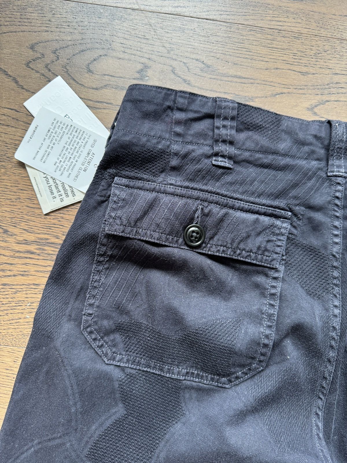 Nanamica Nanamica Japan Mens Navy Subtle Pattern Summer Cotton Shorts Size US 30 / EU 46 - 11 Thumbnail