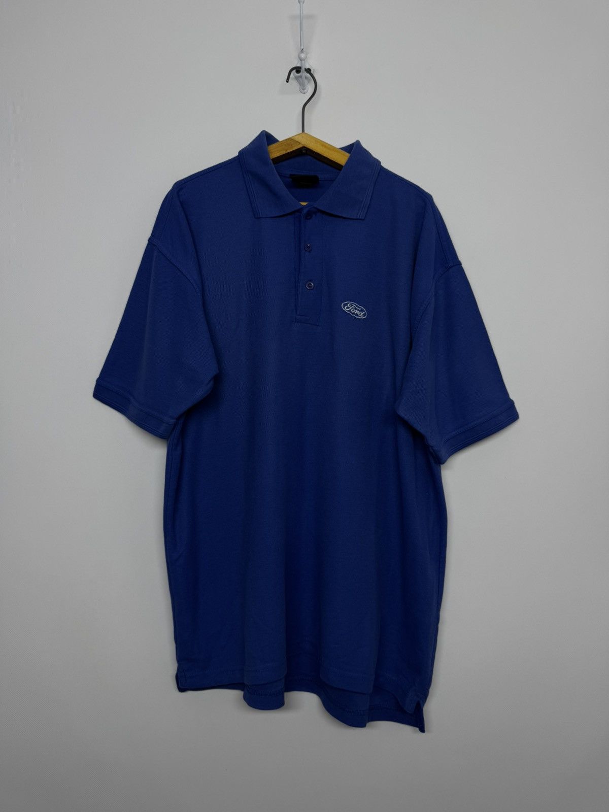 Ford Vintage Y2k Ford Racing Polo 80s Size US L / EU 52-54 / 3 - 2 Thumbnail
