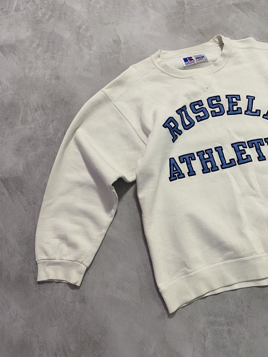 Russell Athletic × Vintage Vintage sweater oversized RUSSELL ATHLETIC BIG LOGO BOXY Size US M / EU 48-50 / 2 - 3 Thumbnail