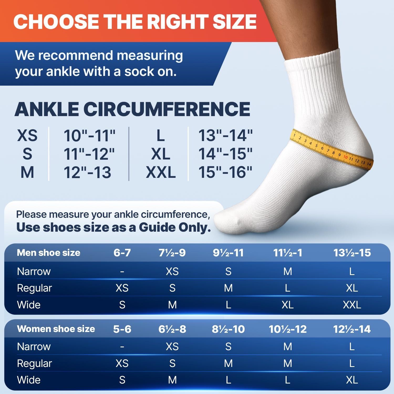 Other Breathable Ankle Brace for Support Sprained Ankle White Size Size ONE SIZE - 3 Thumbnail