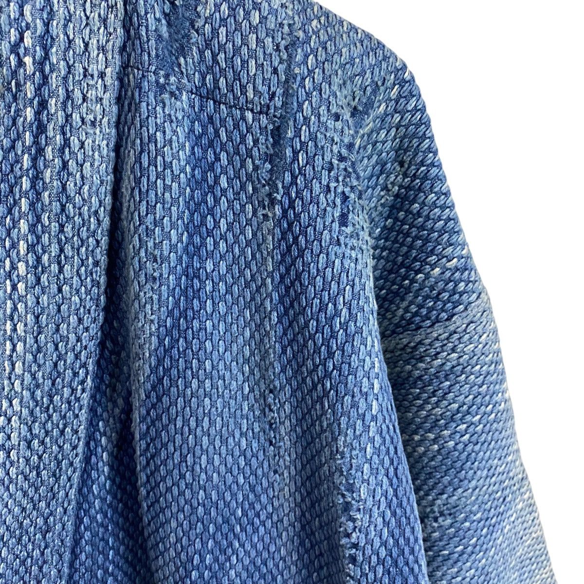 Indigo Vintage 70s Distress kimono sashiko indigo Size US M / EU 48-50 / 2 - 13 Thumbnail